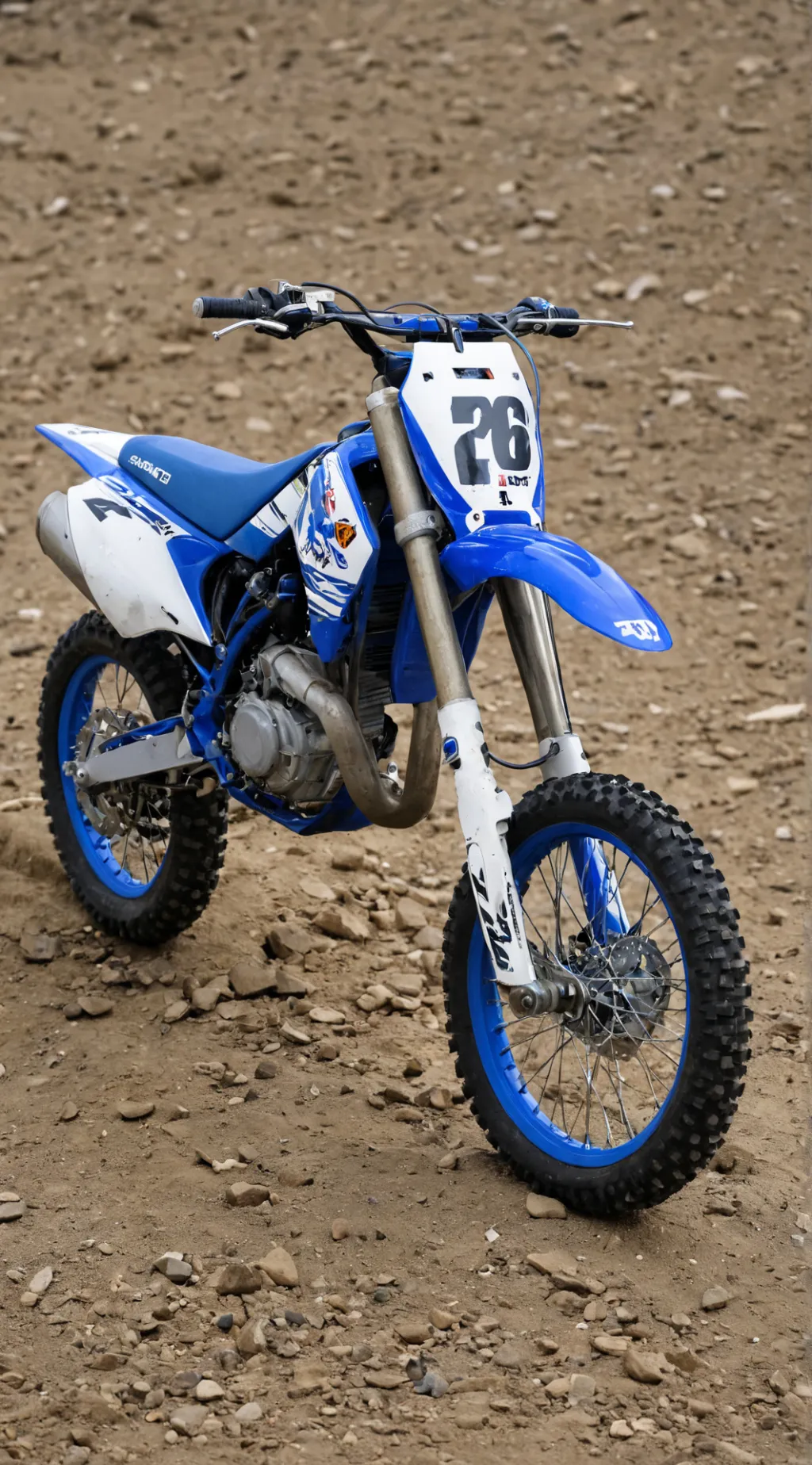 ai character: Kid dirtbike  background