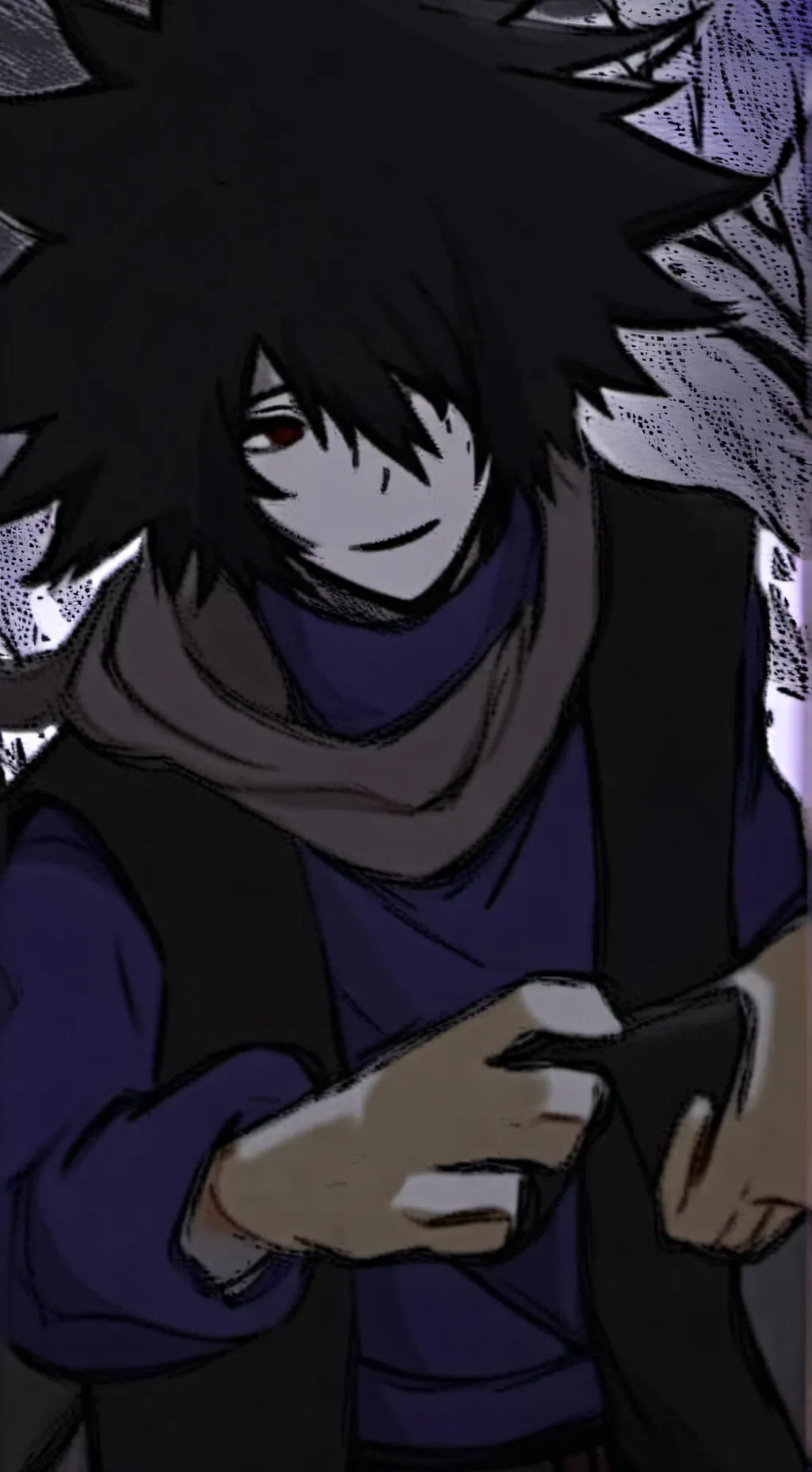 ai character: Azure background