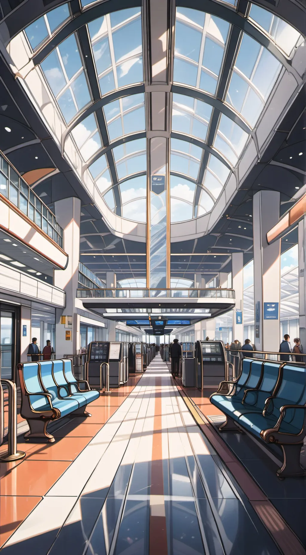 ai character: ♤AIRPORT♤ background