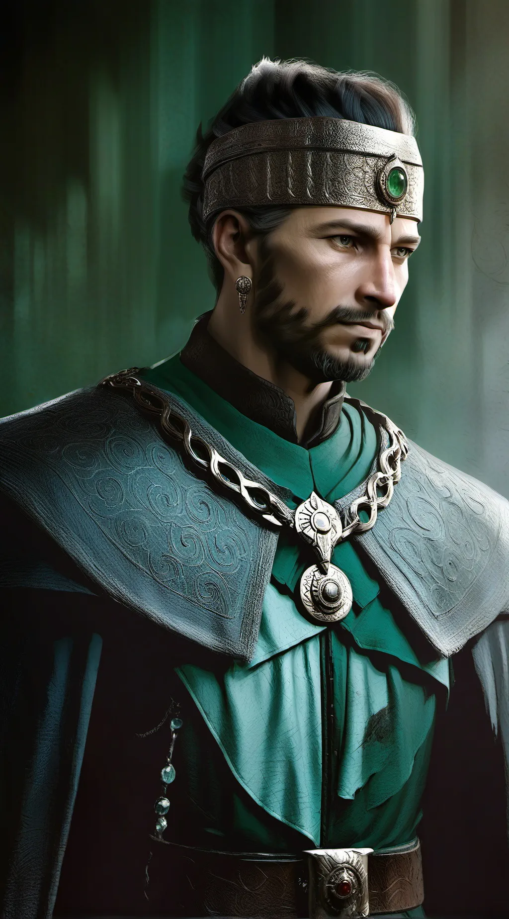 ai character: kuba młynik background