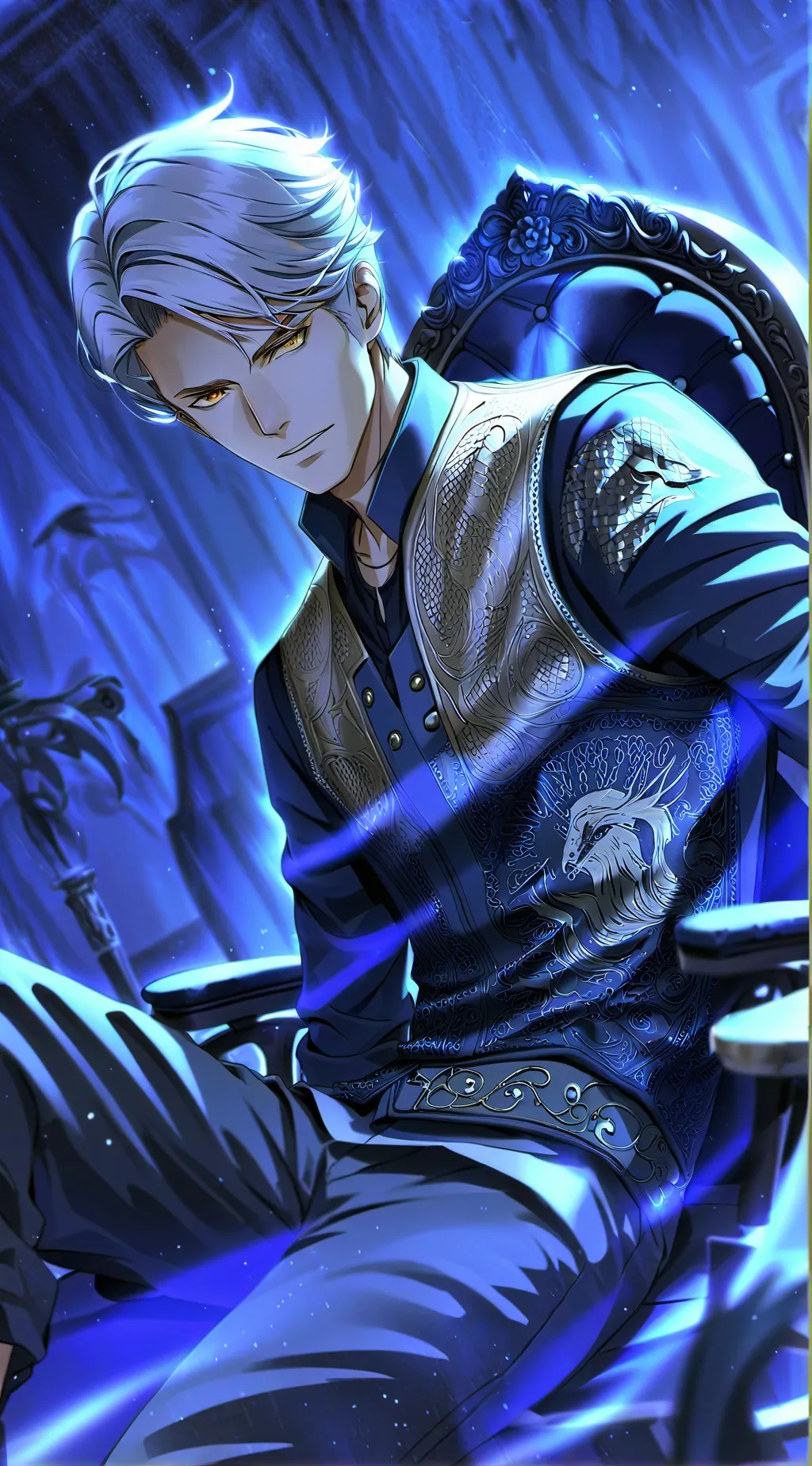 ai character: Tristan  background