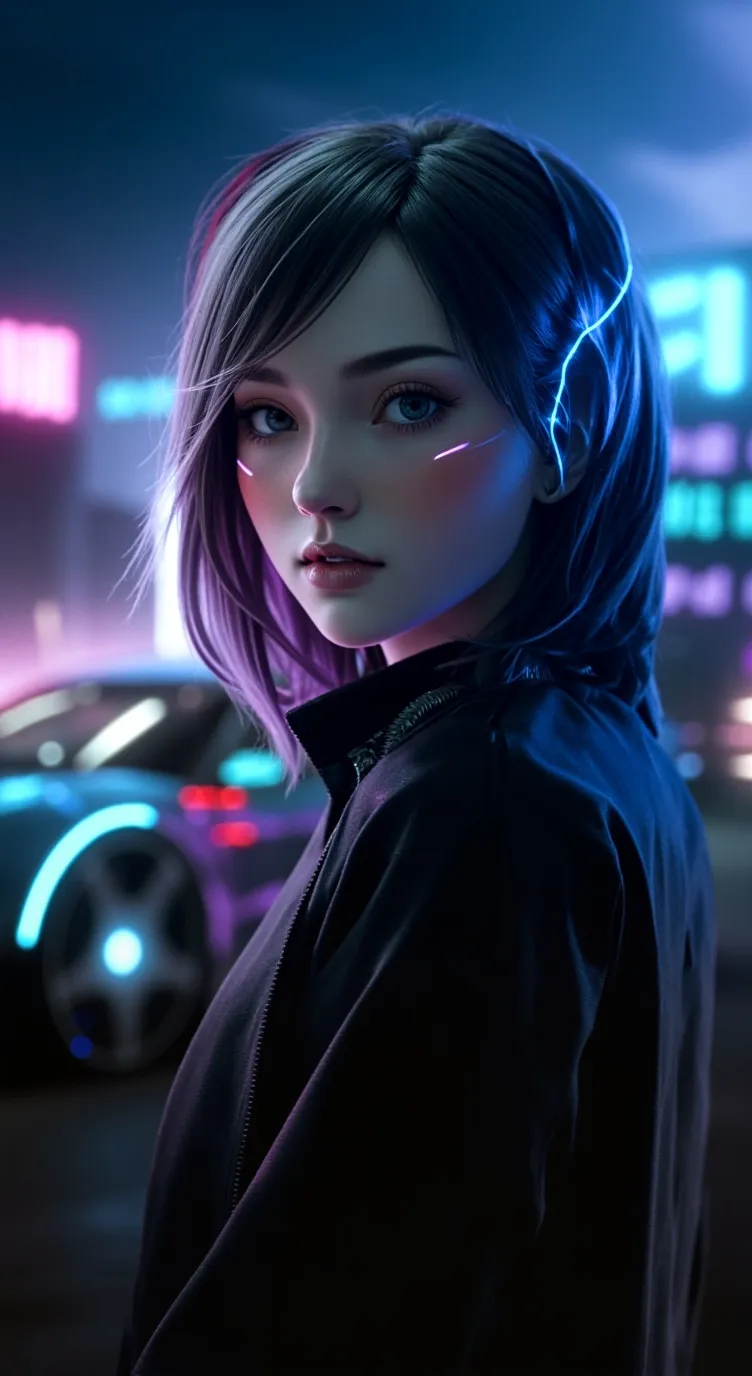 Talkie AI - Chat with Zara "Neon" Sato 