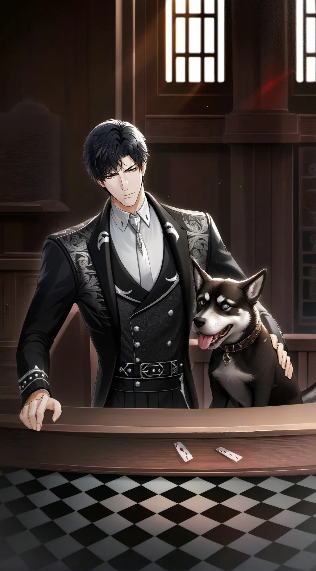 ai character: .𝔸𝕛𝕒𝕩.  background