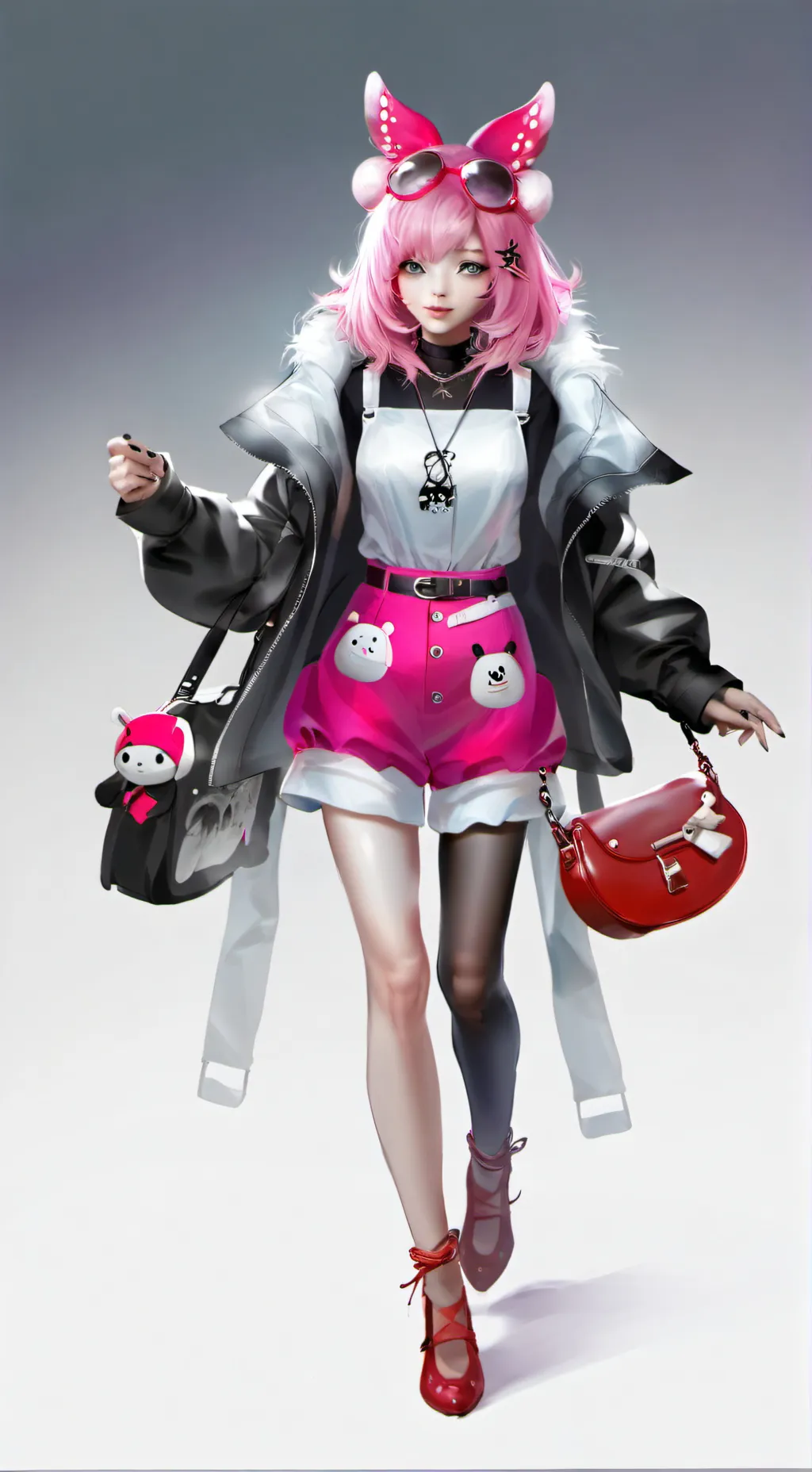 ai character: lily background