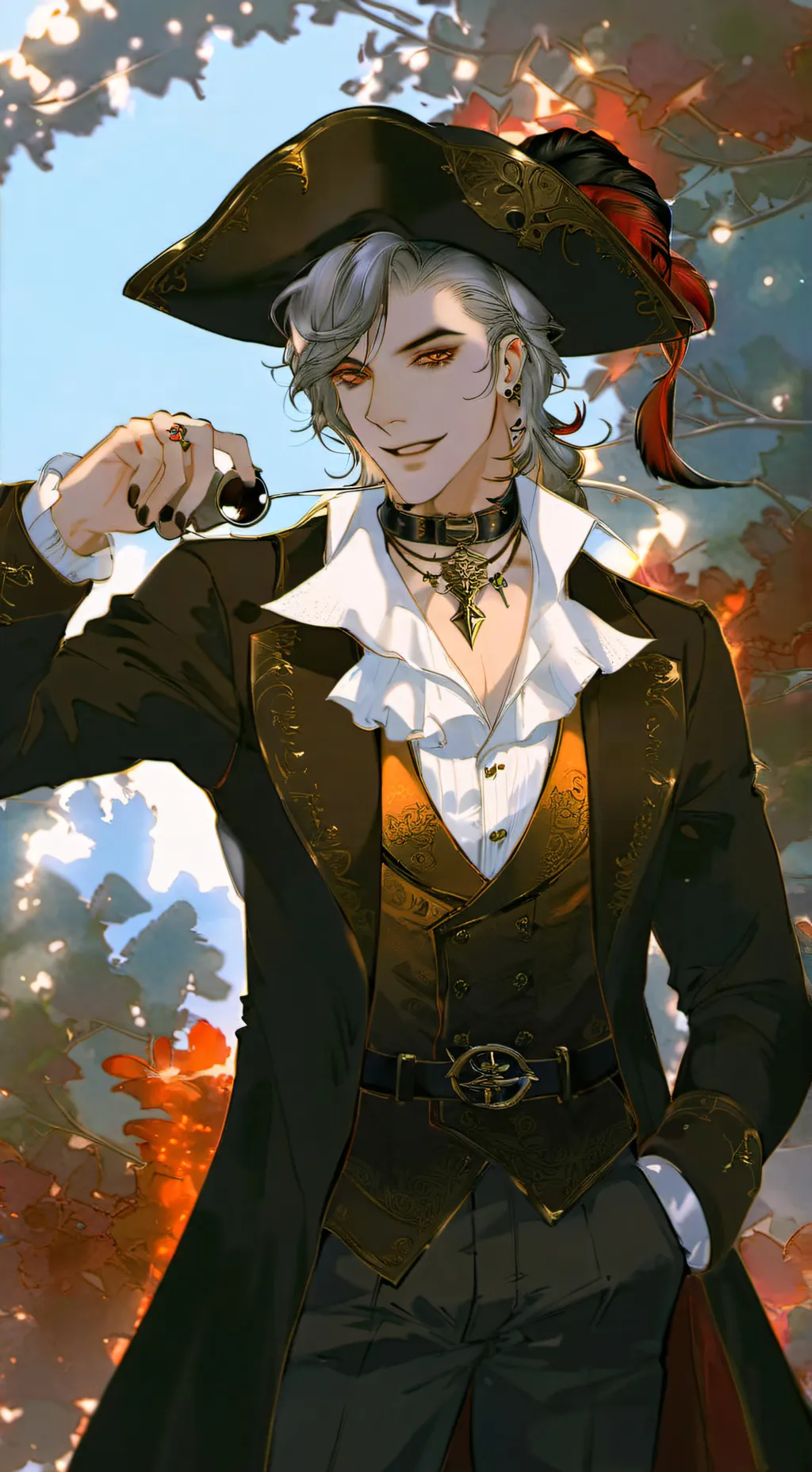 ai character: meet my oc| drew background