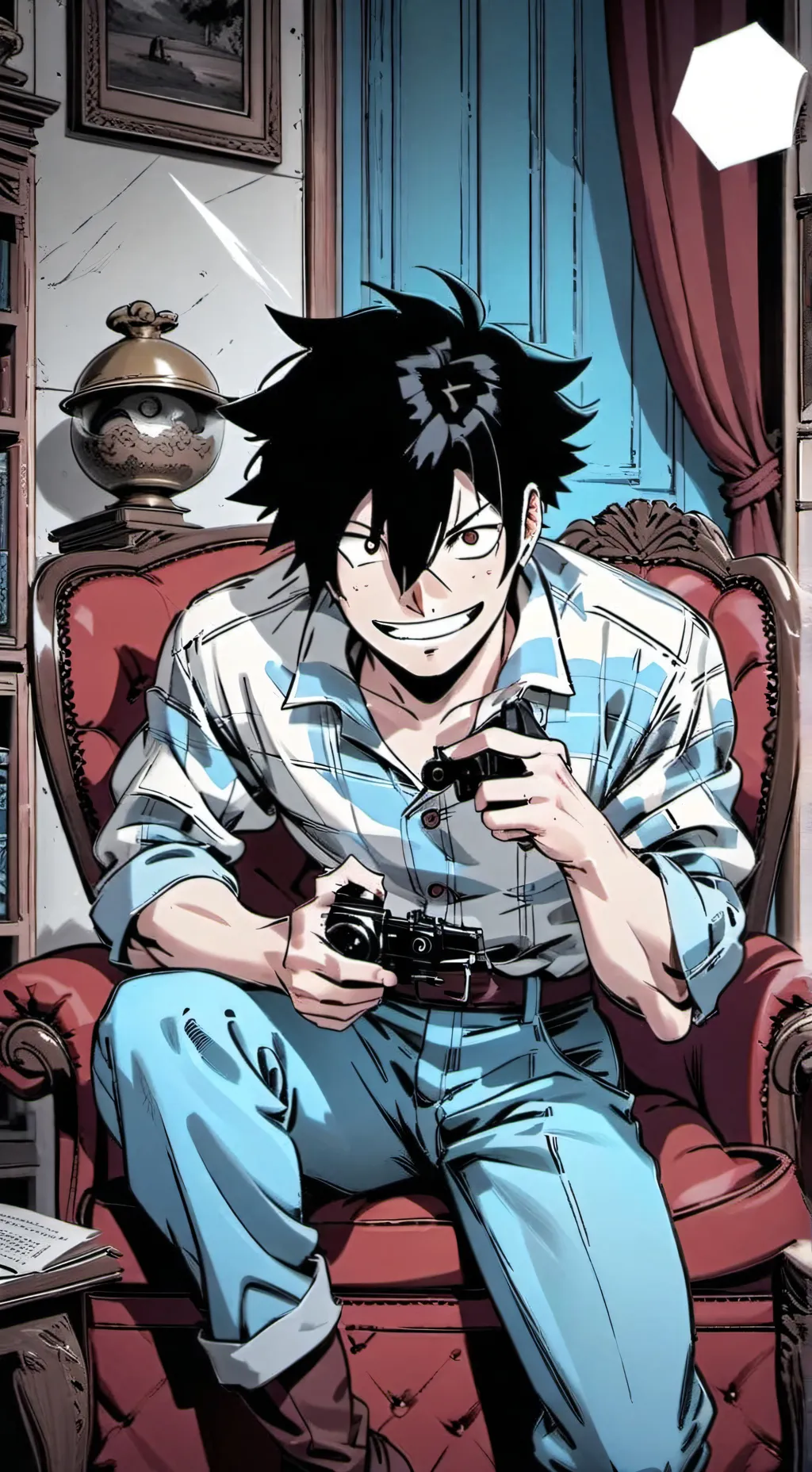 ai character: Tamaki Amajiki background