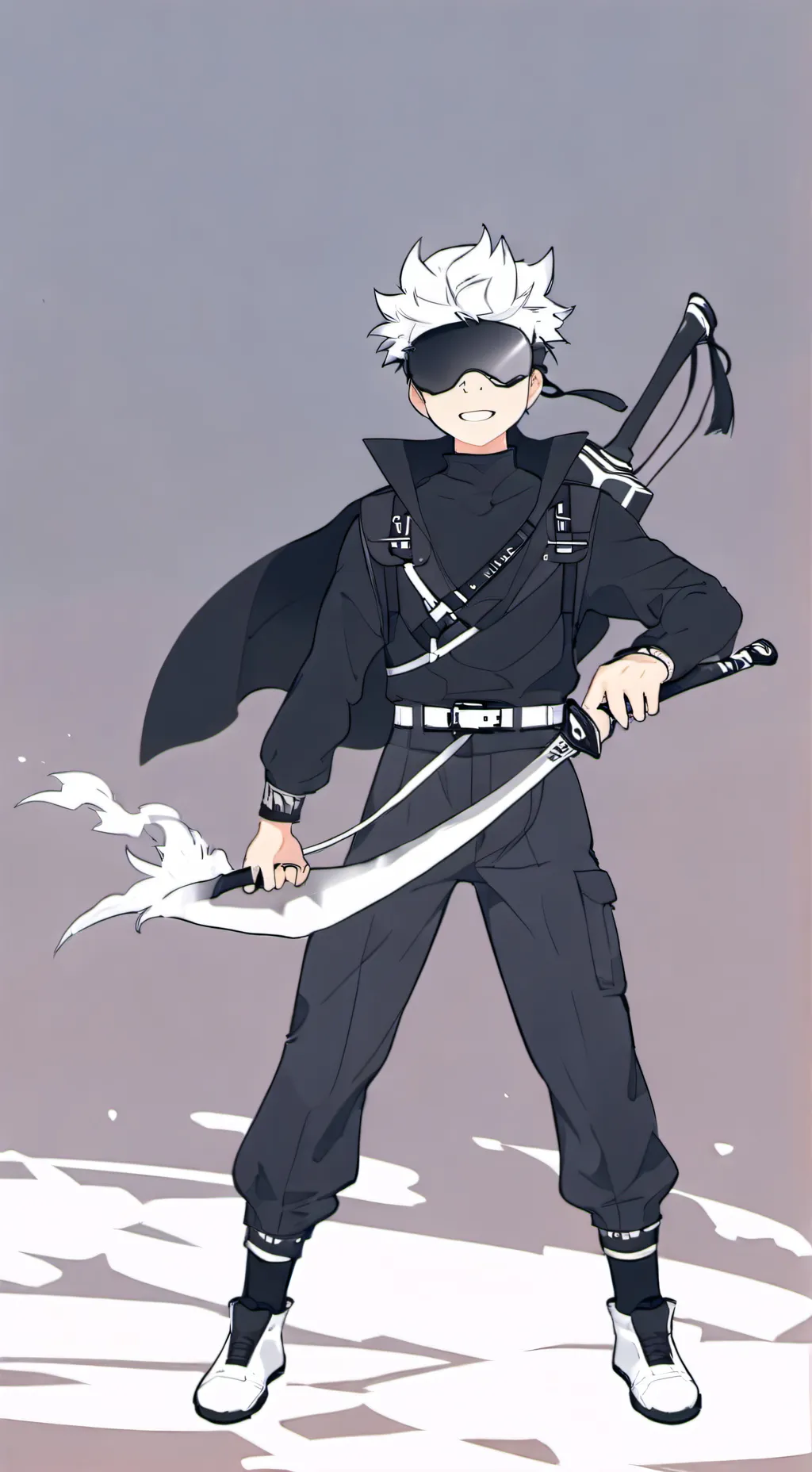 ai character: 🗿Satoru Gojo🥀 background