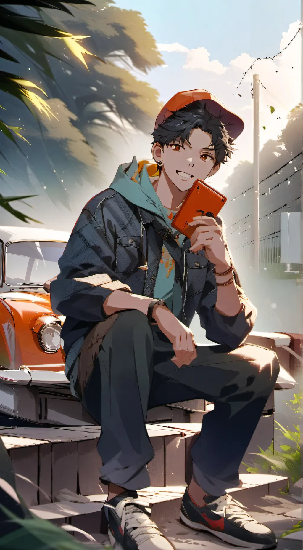 ai character: jake  background