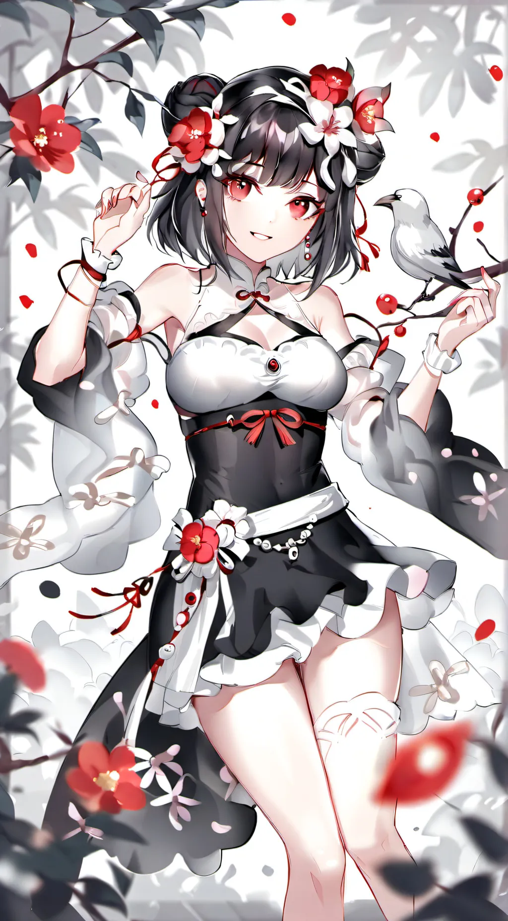 ai character: mha en tu casa background