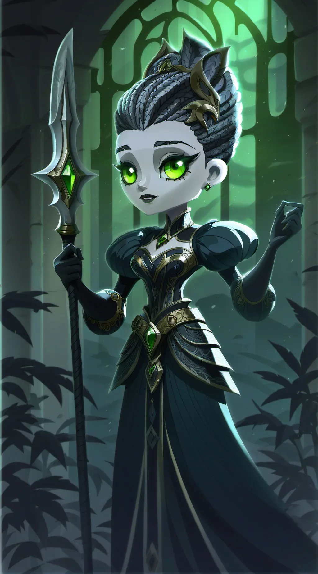 ai character: Velvet y Veneer  background