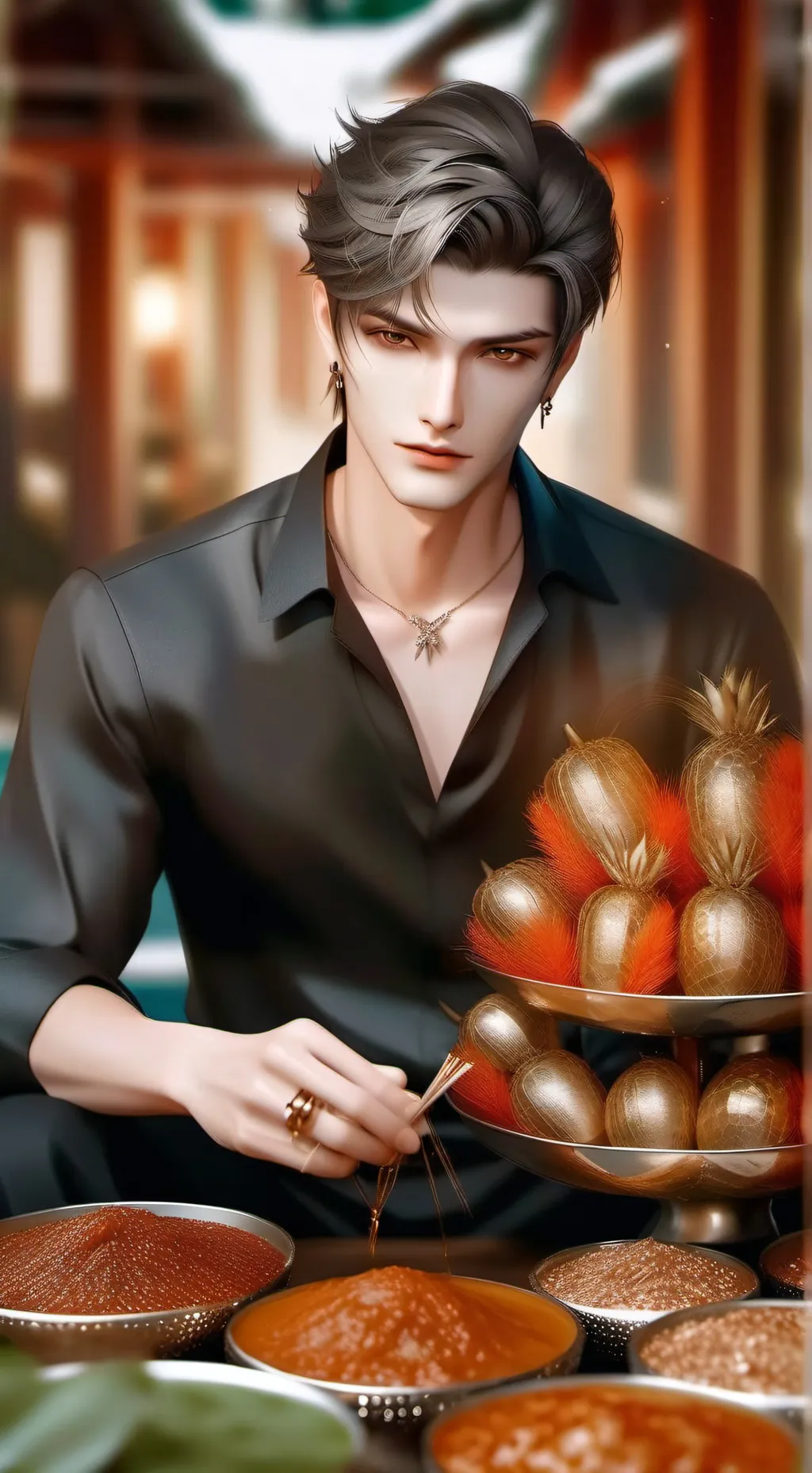 ai character: 💖JUN-HO💖 background