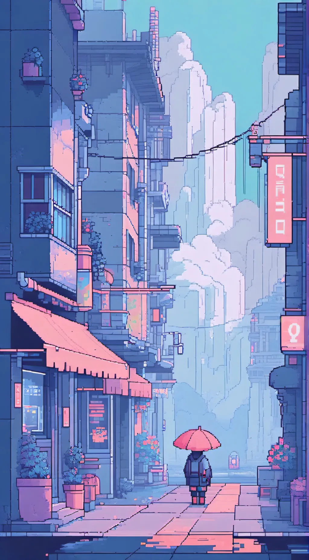 ai character: adoptada 😑😑🩷👁️👄👁️ background