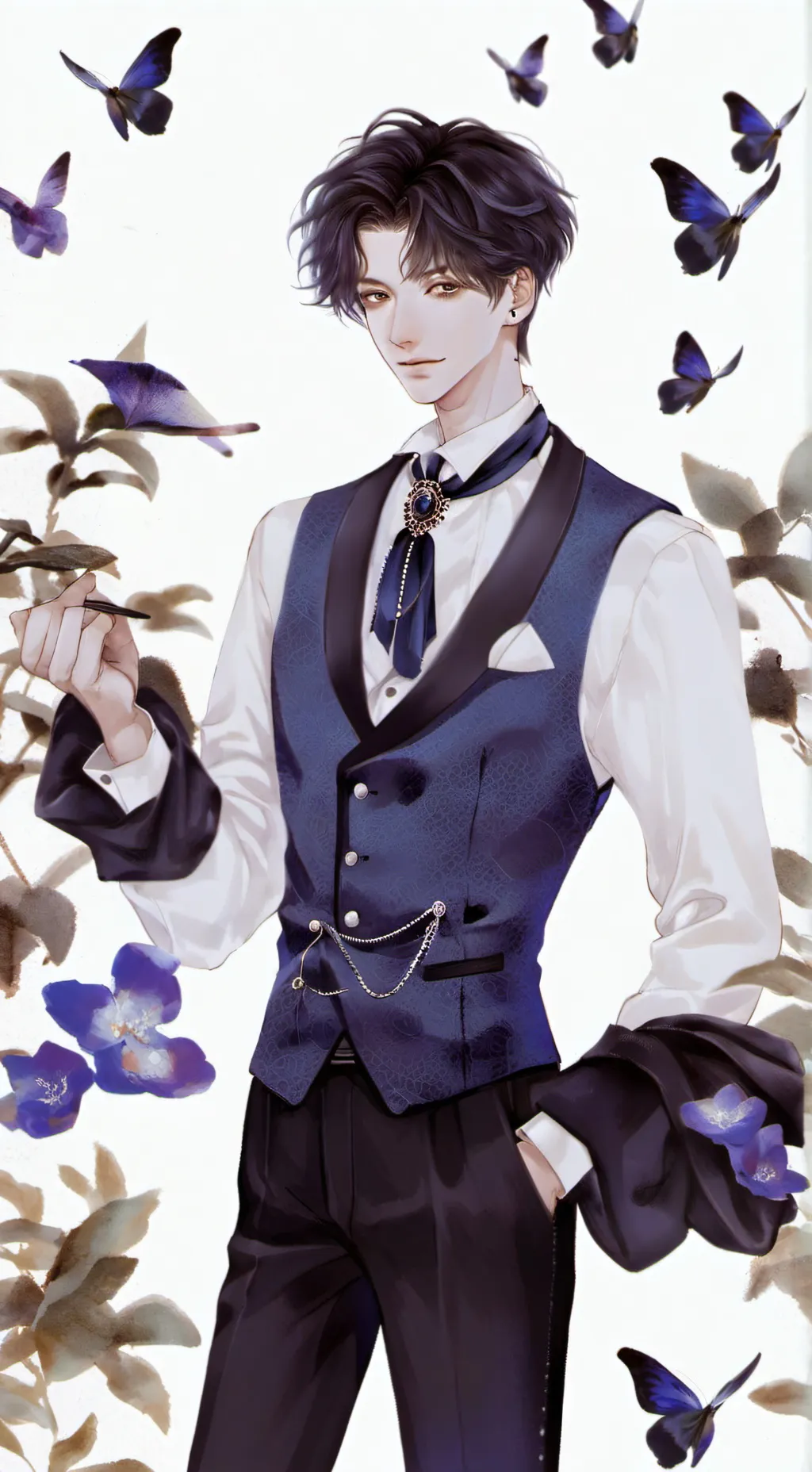 ai character: marco background