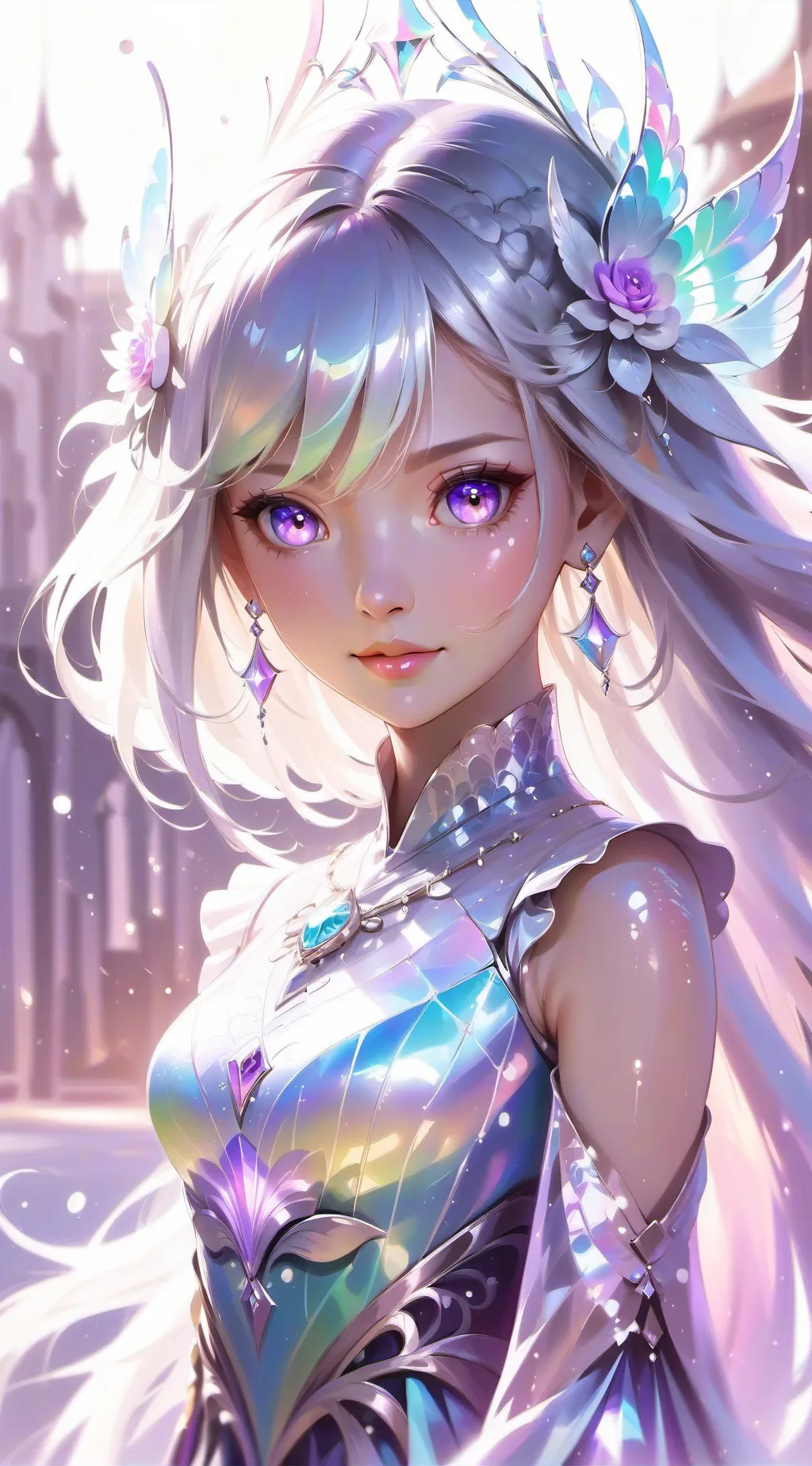 ai character: Sky background