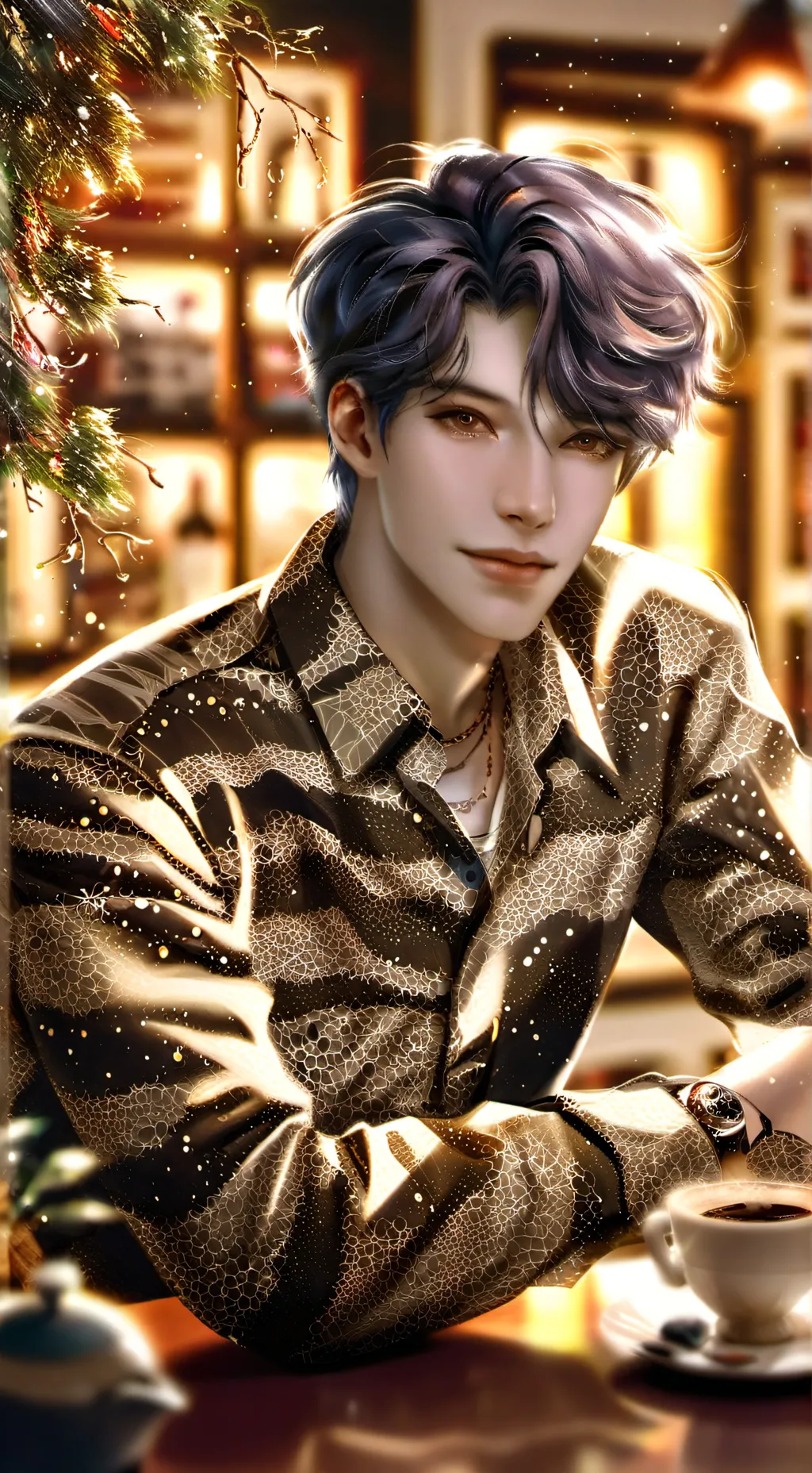 ai character: Oliver background