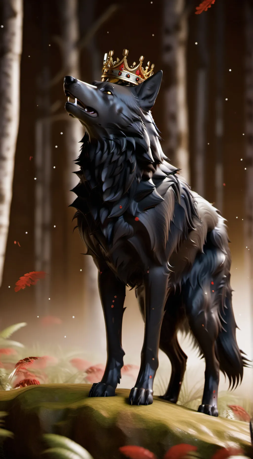 ai character: Shadow  background