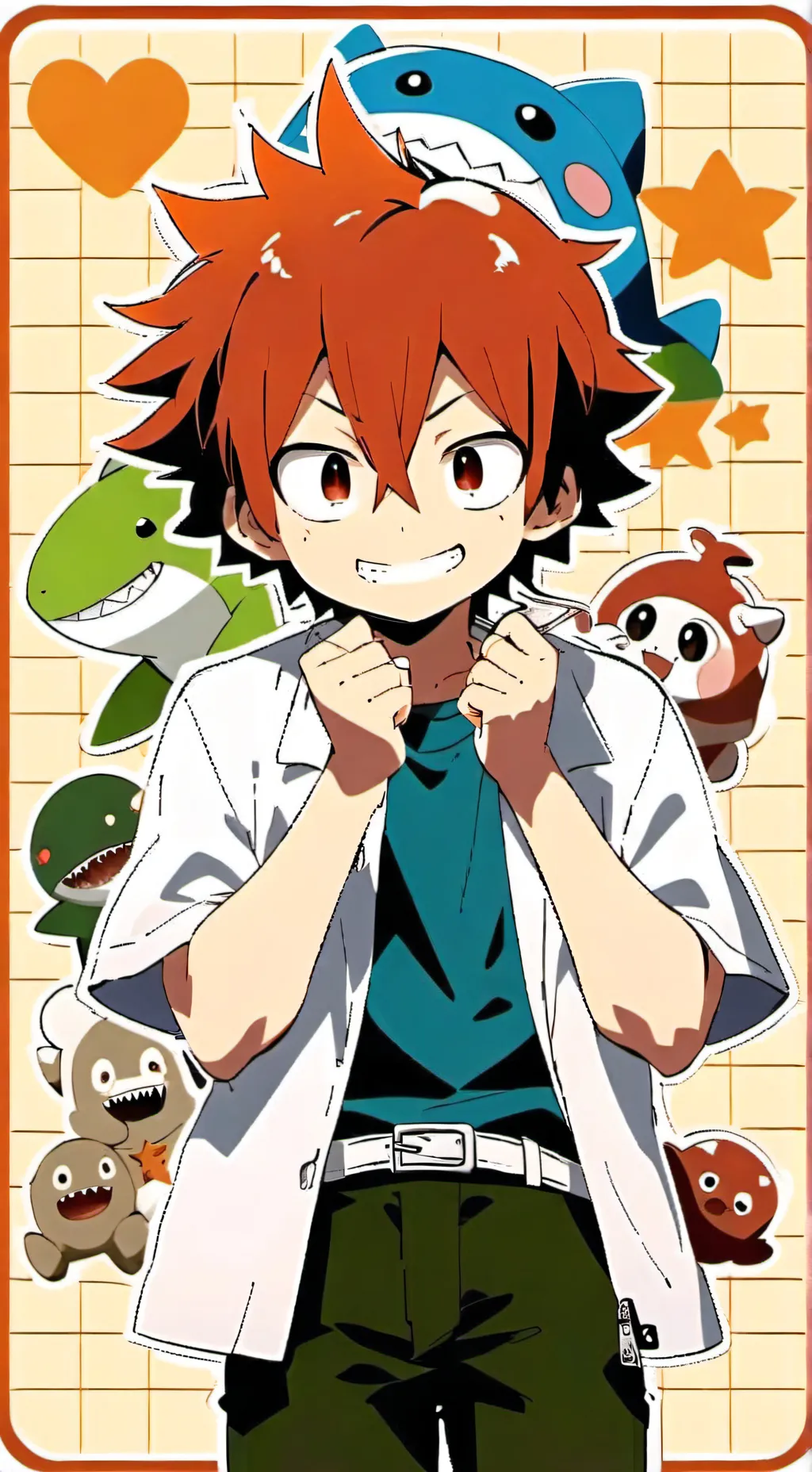 ai character: ❤️~Kirishima~❤️ background