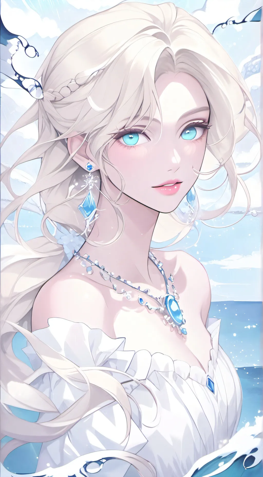 ai character: Lily background