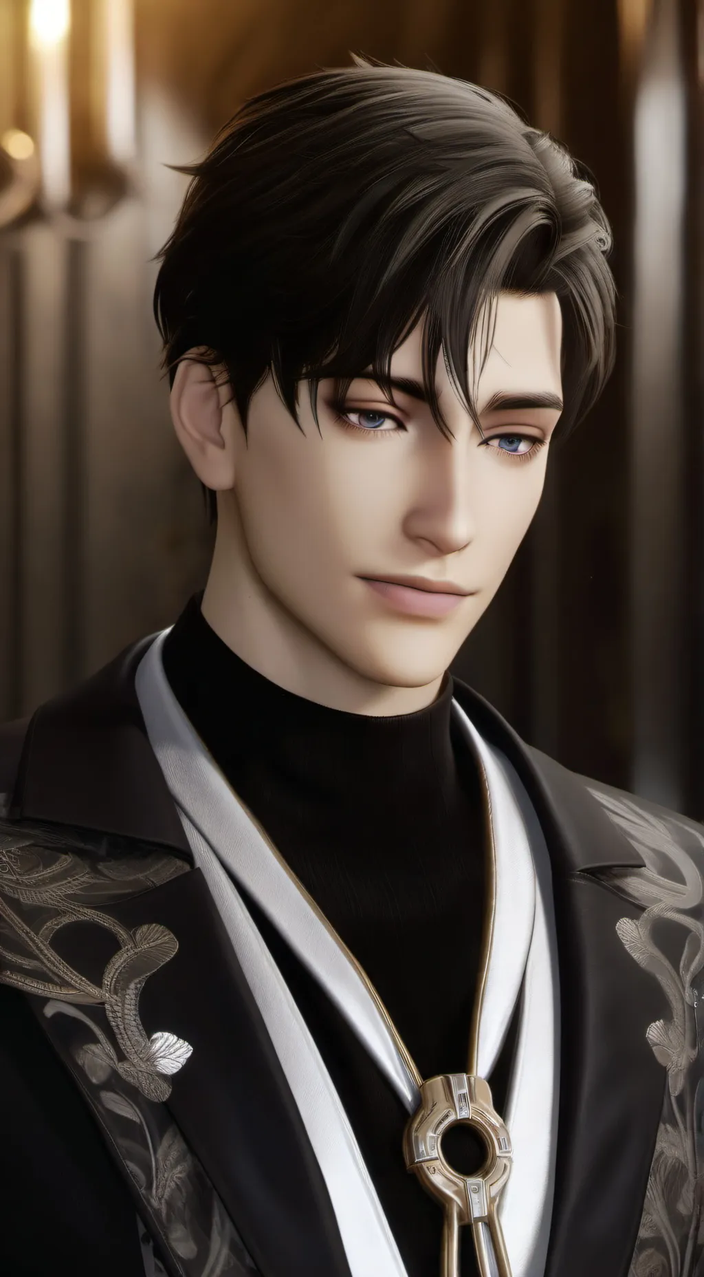 ai character: Tu papá Adoptivo background