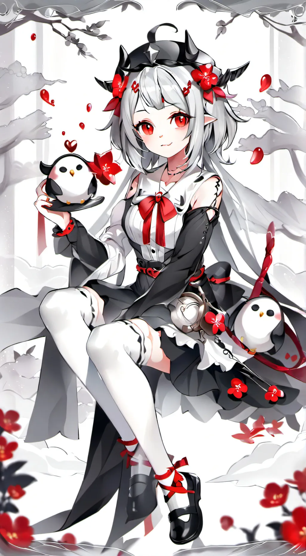 ai character: Mage Girlfriend background