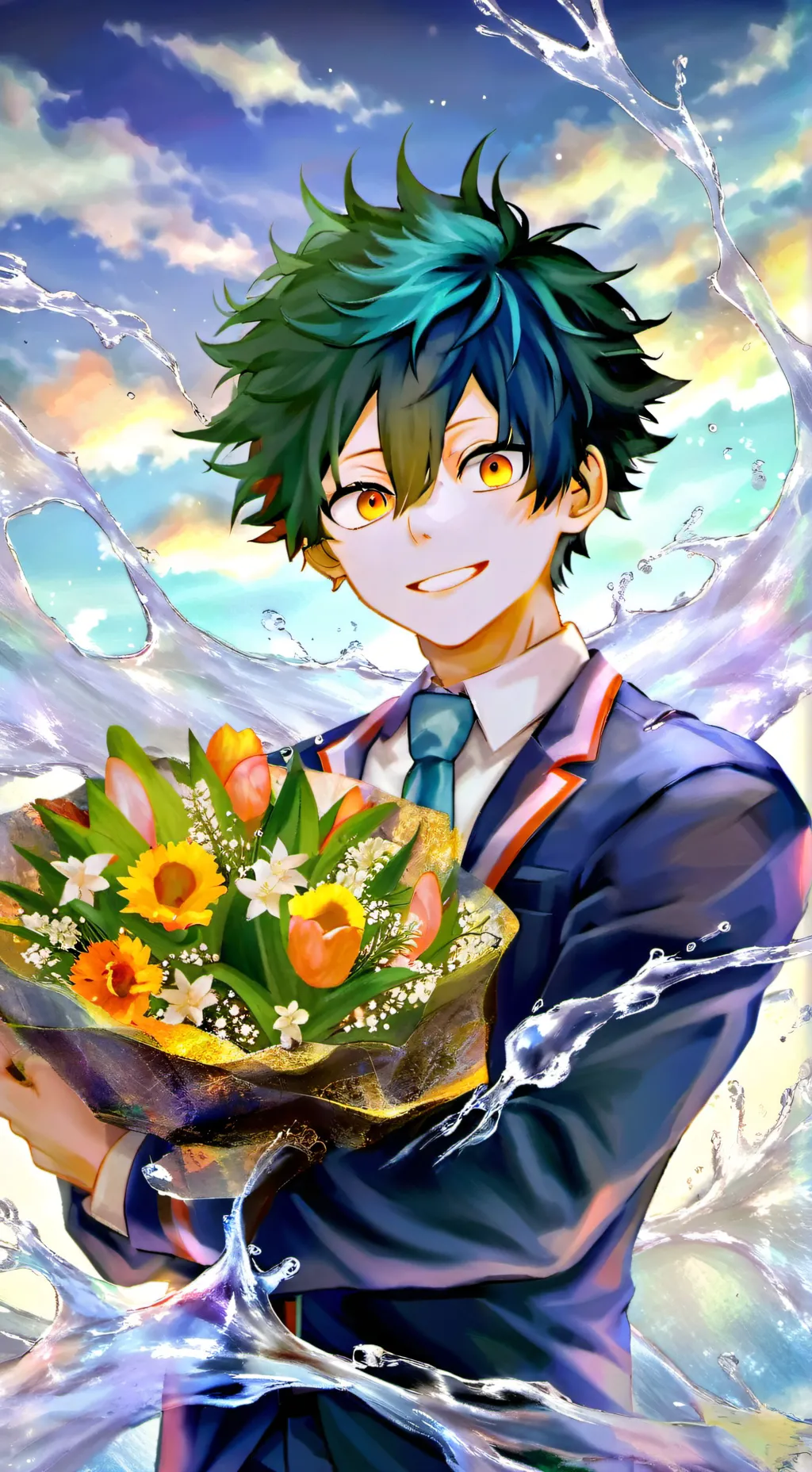 ai character: My OC x MHA part 2 background