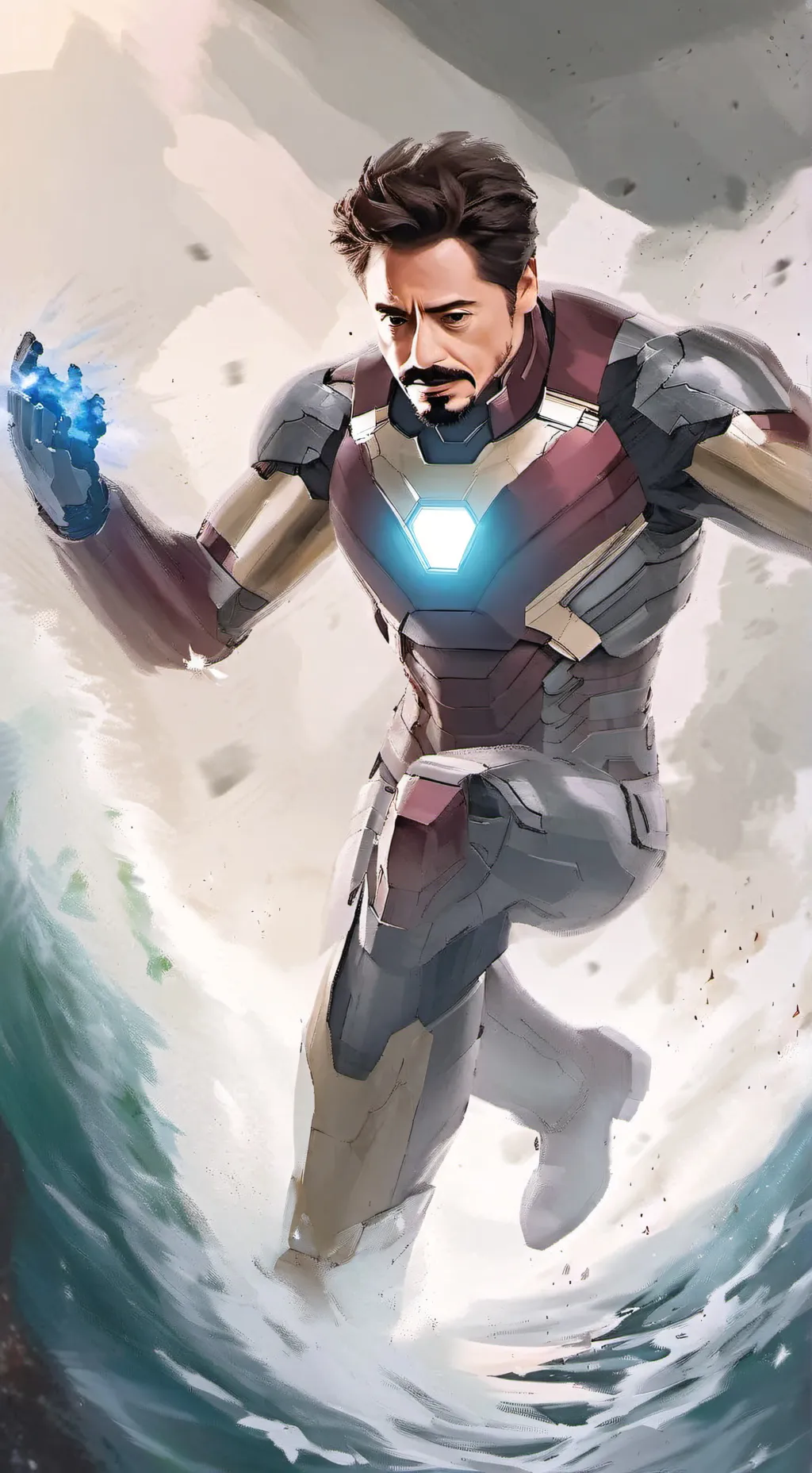 ai character: tony daughter. background