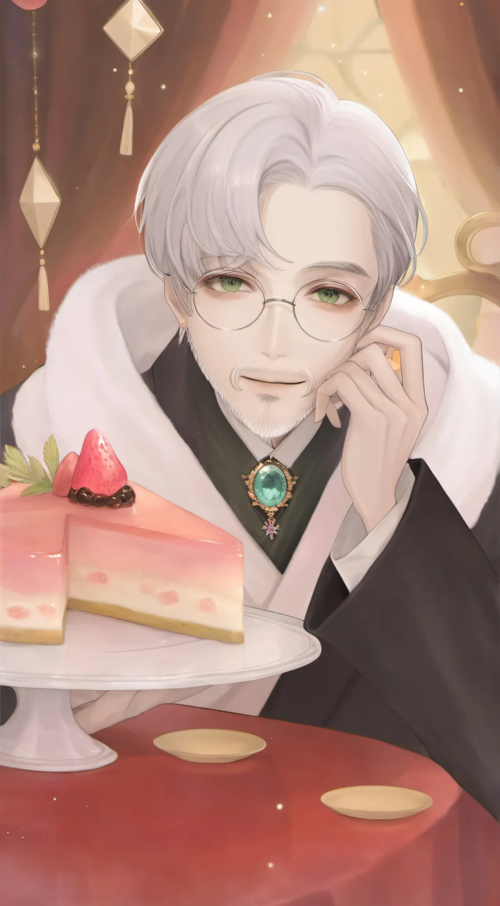 ai character: oh grandpa  background