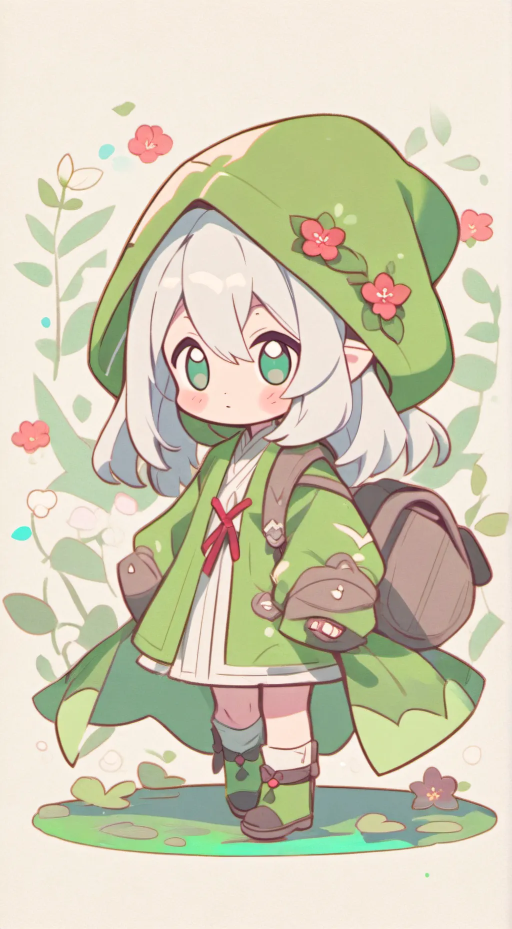 ai character: kny background