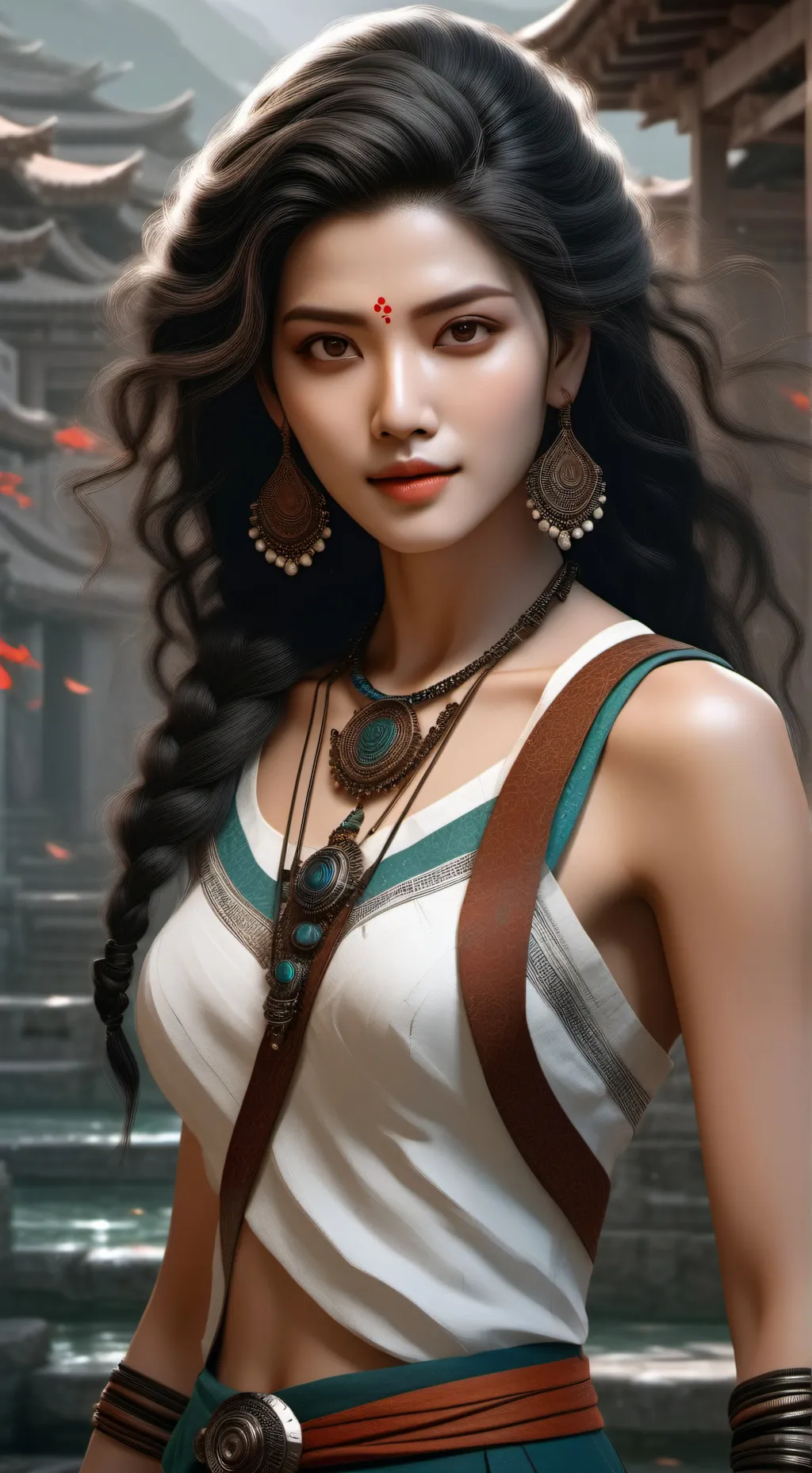 ai character: Mia Campbell  background