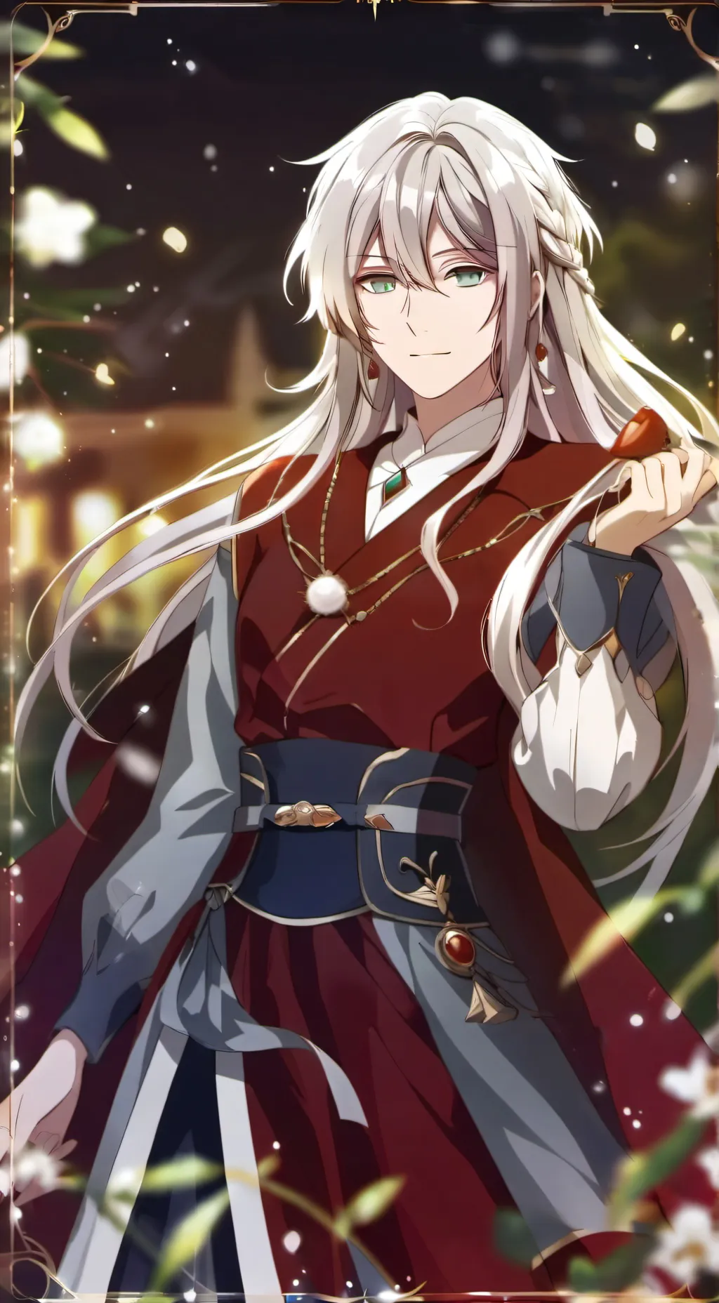 ai character: Black clover  background