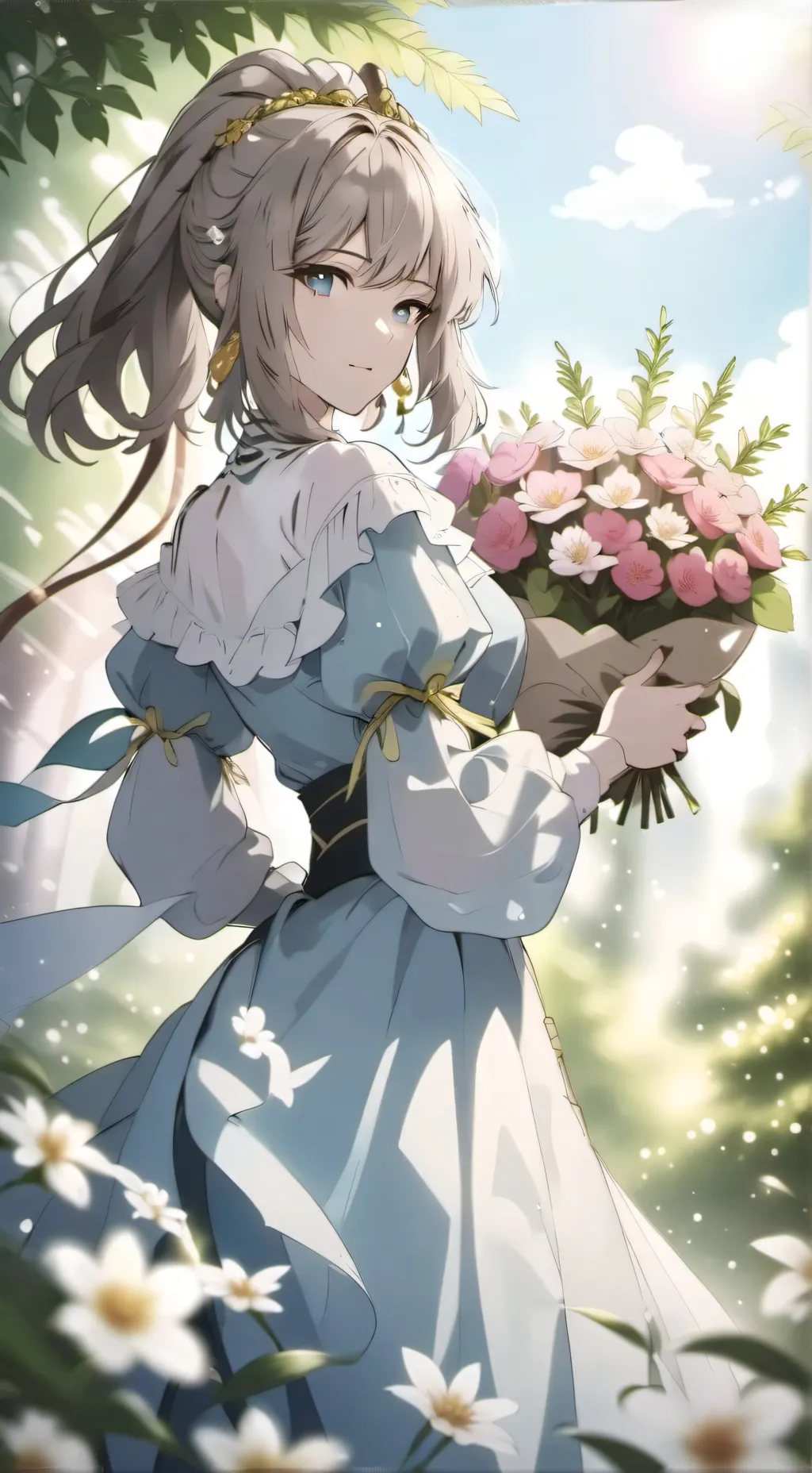 ai character: lia  background