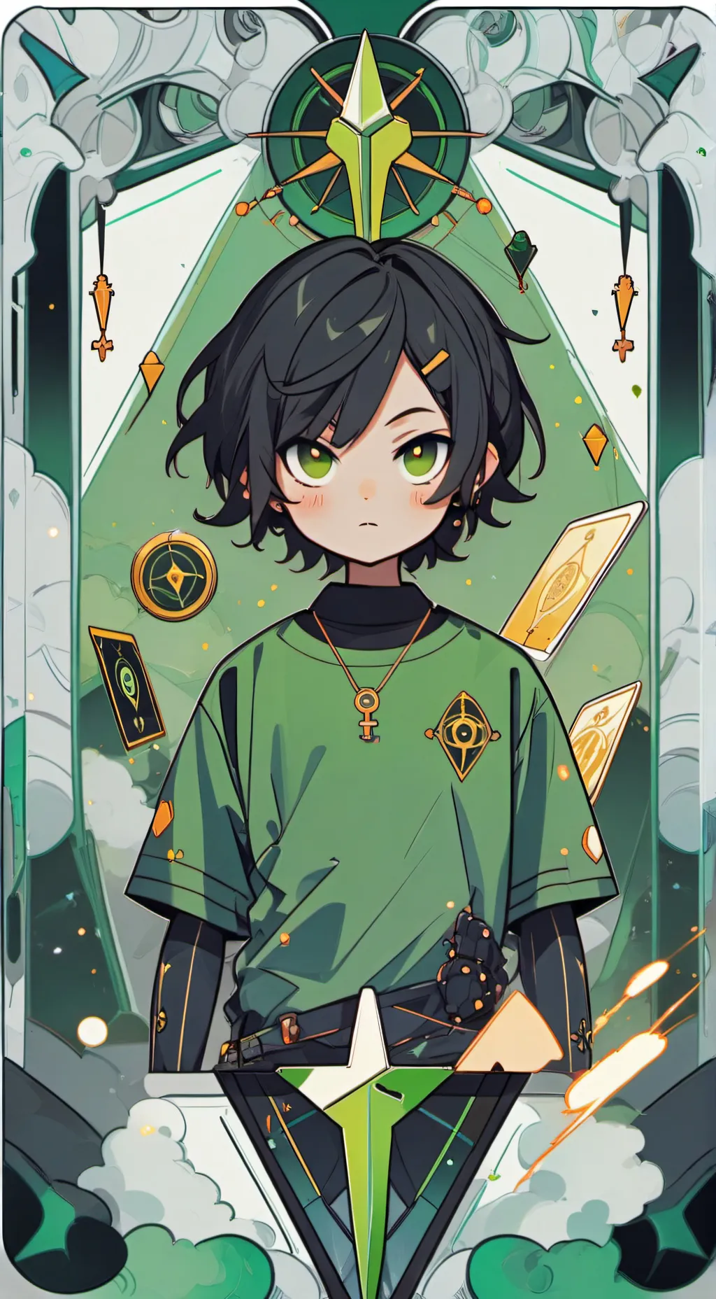 ai character: Codey (C-0D3Y) background