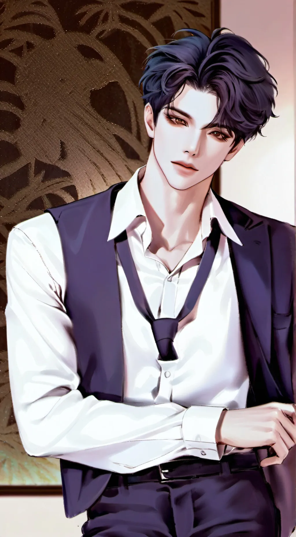 ai character: Lucien background