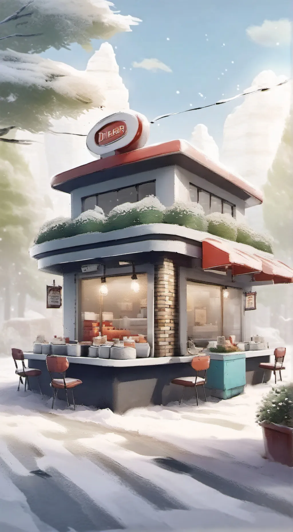 ai character: Diner Family background