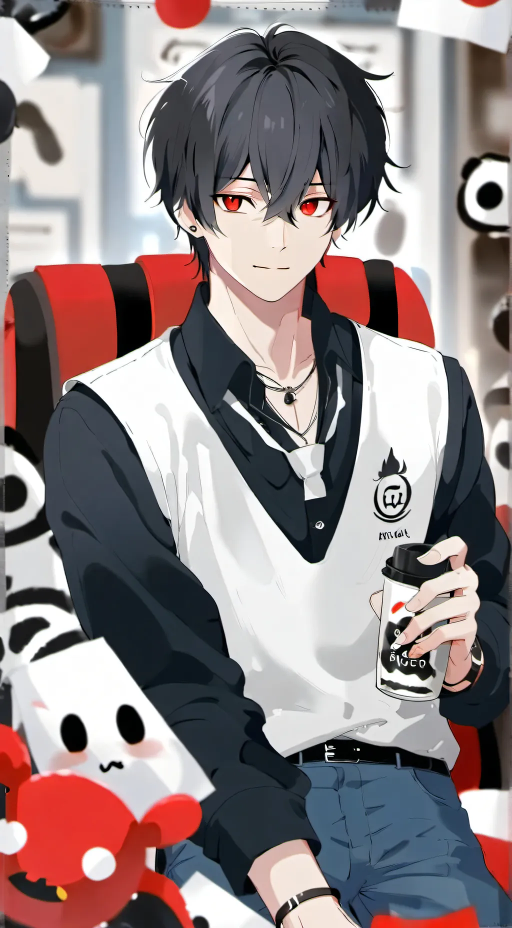 ai character: Kazu background