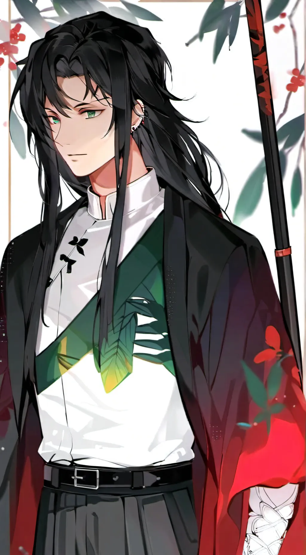 ai character: Tokito muichiro background