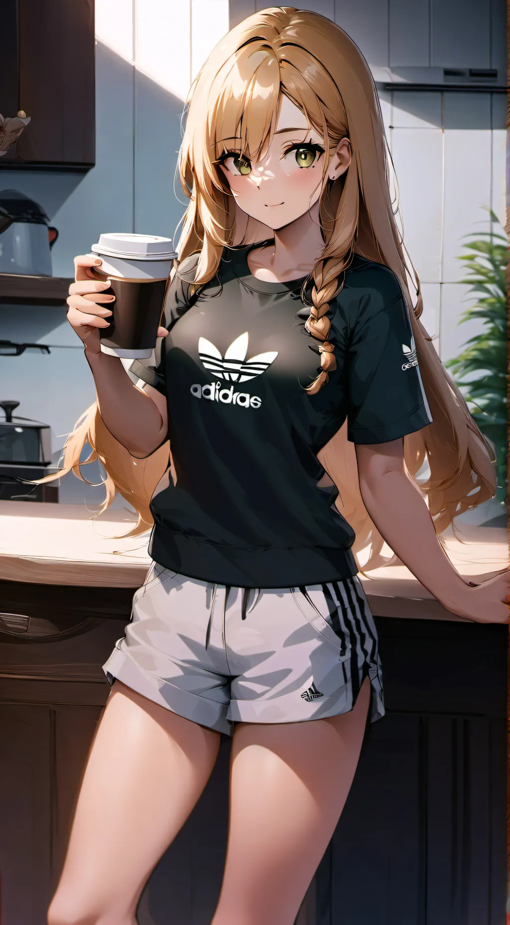 ai character: Angel  background