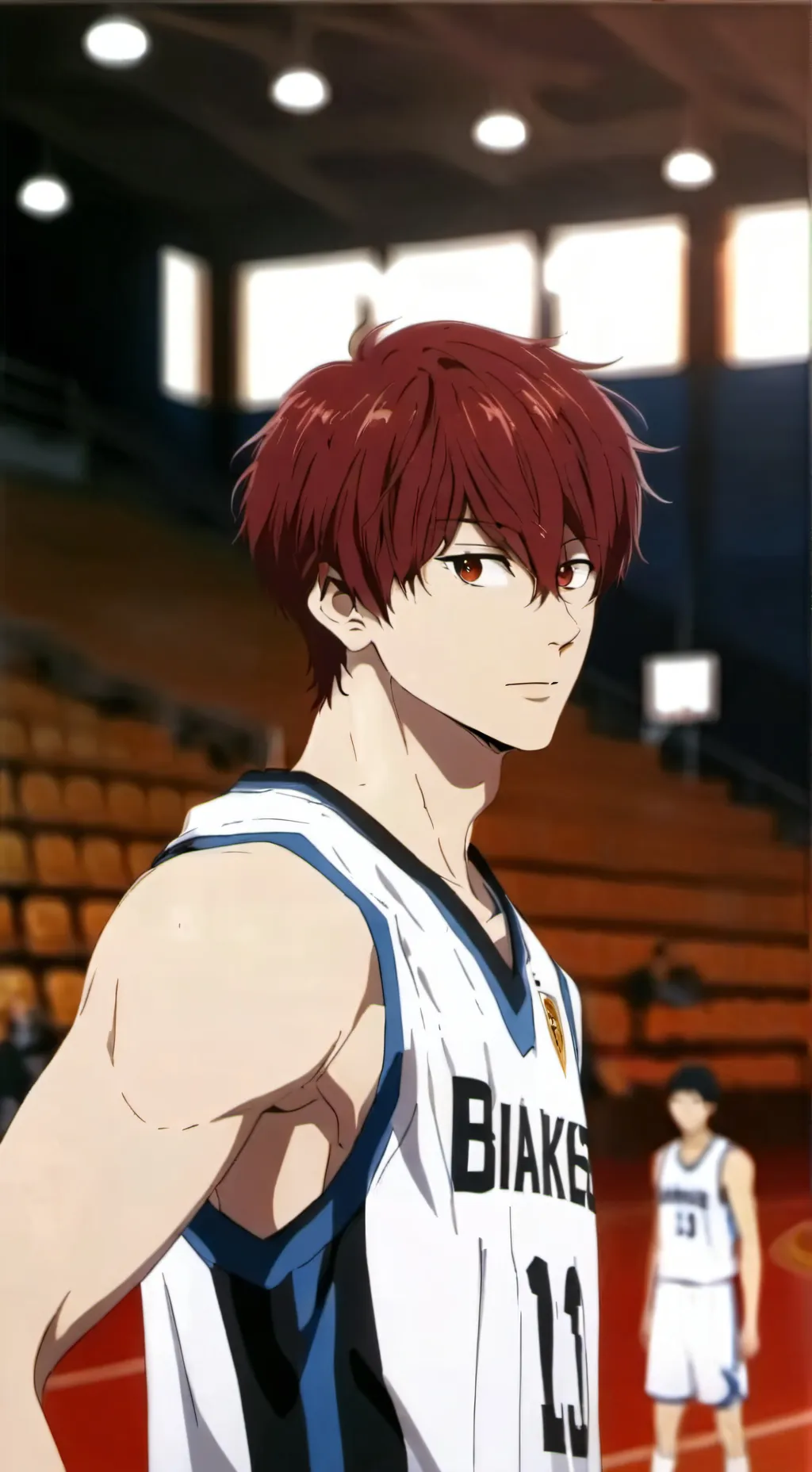 ai character: Sakura background