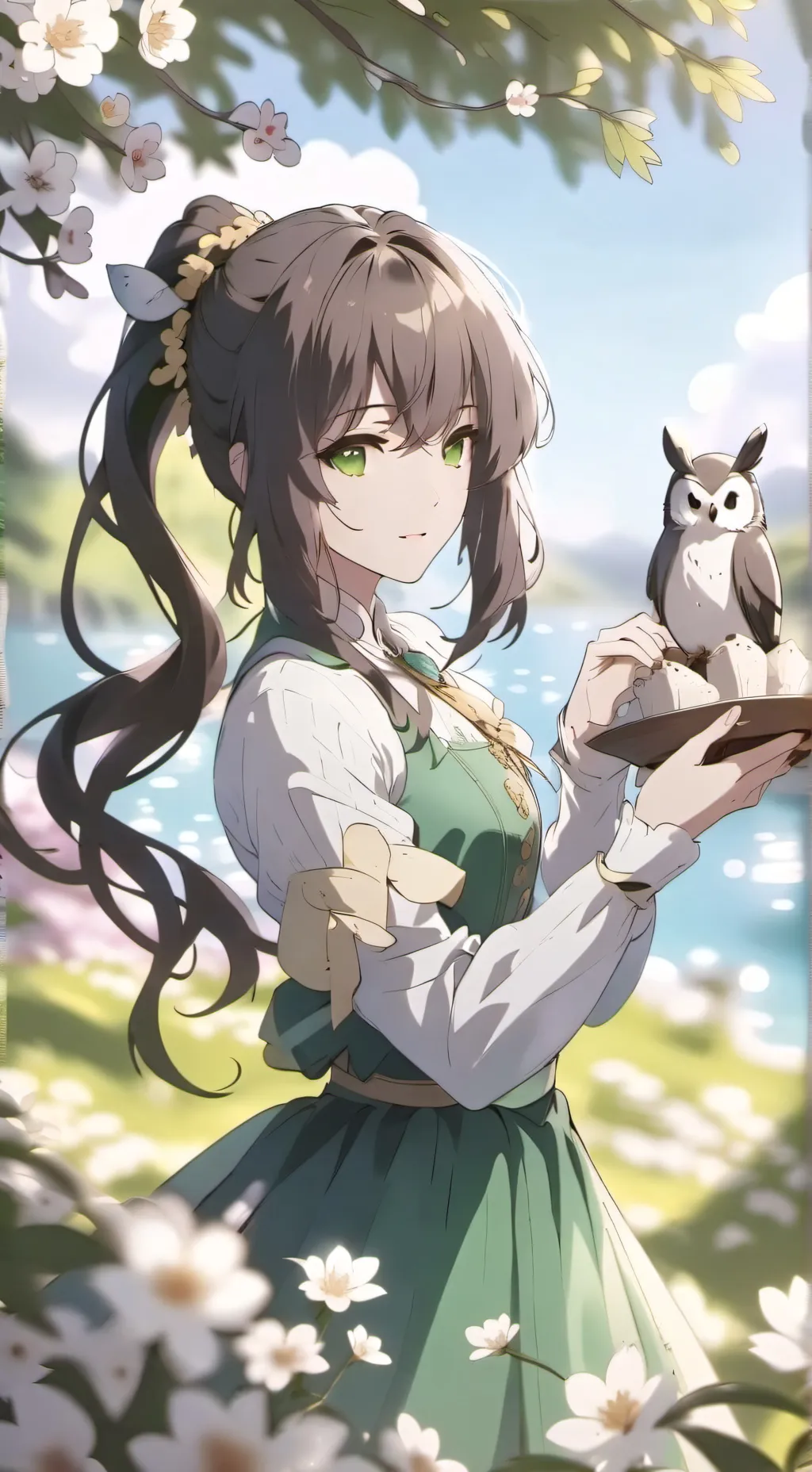 ai character: Ella background