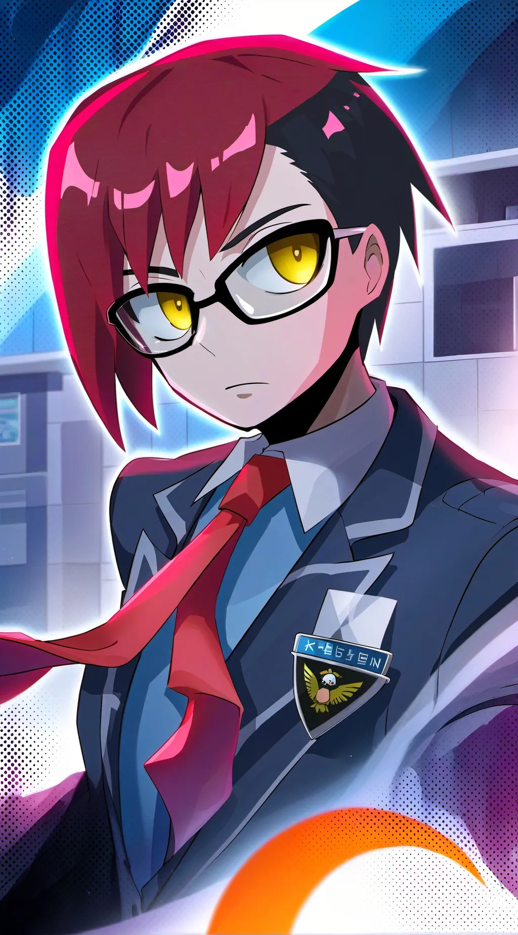 ai character: Lunar  background