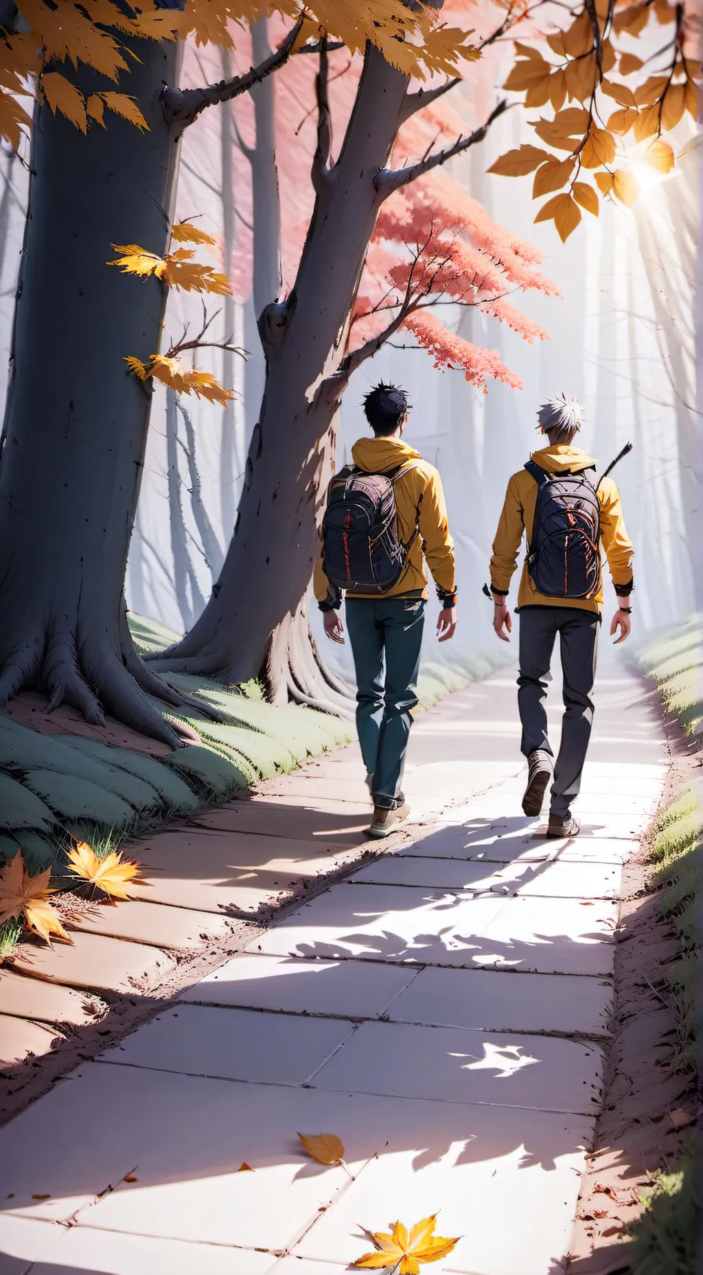 ai character: sam and colby💙 background