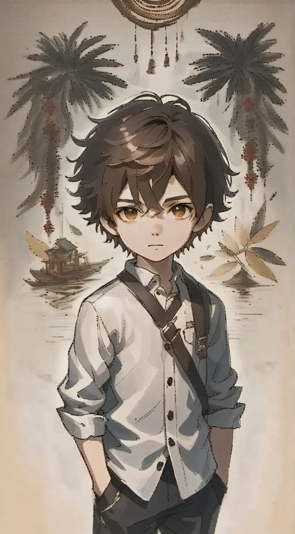 ai character: Zac background