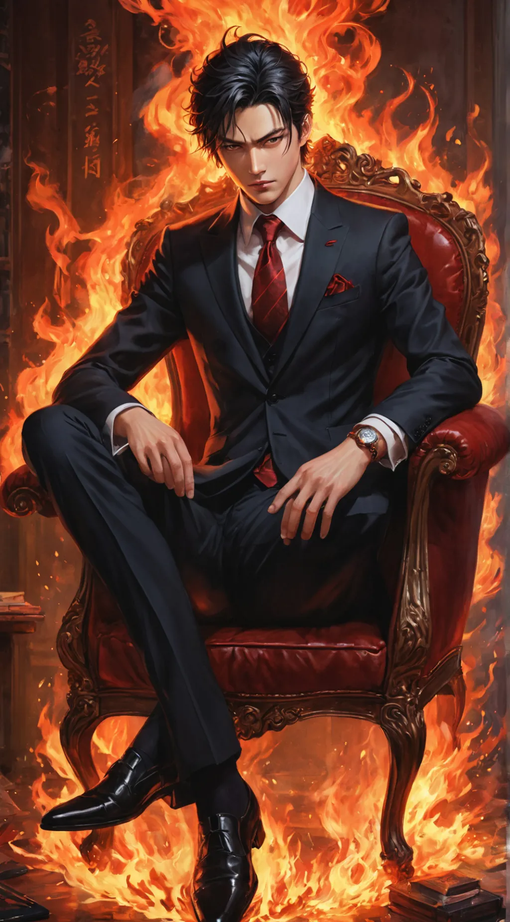 ai character: Aaron background