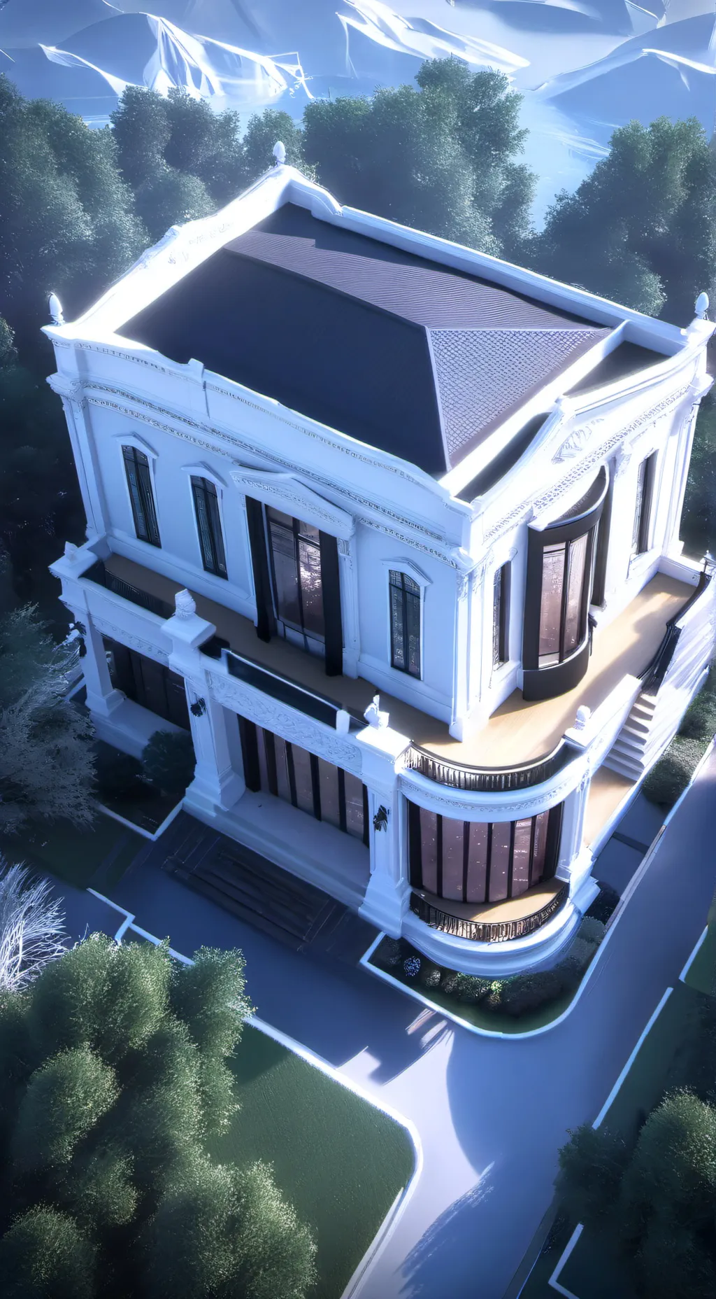 ai character: Family Walton background