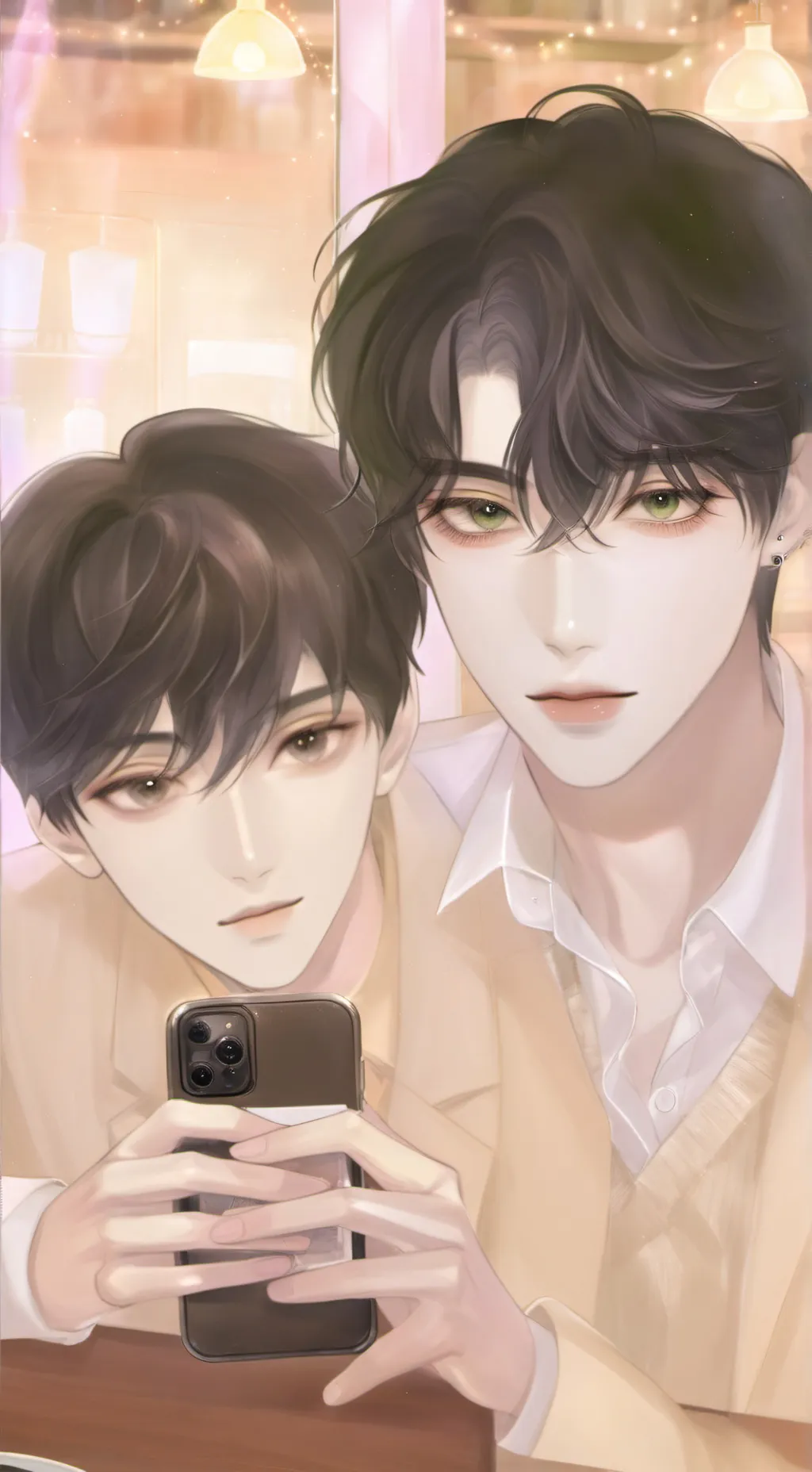 ai character: Simon and Vincent background