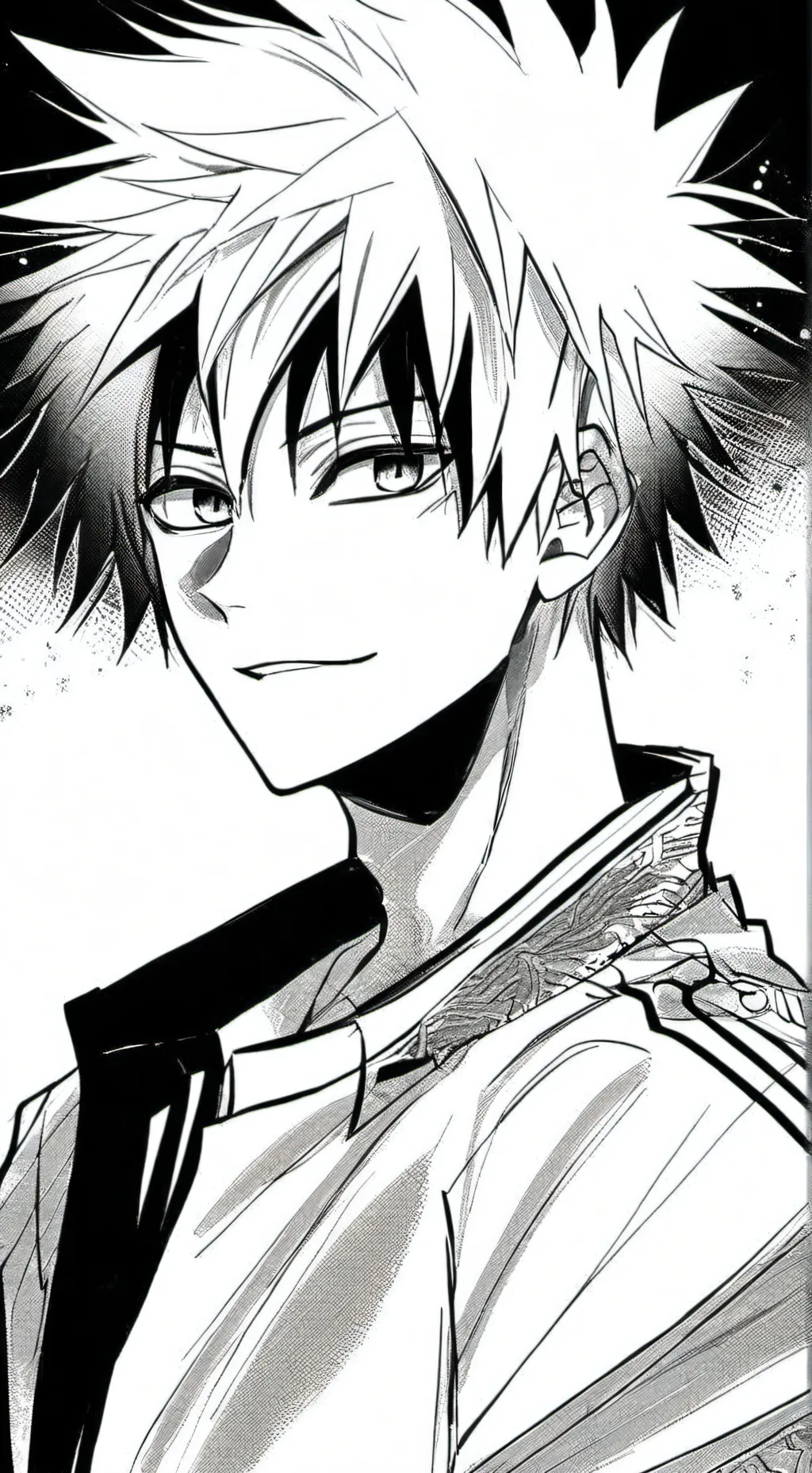 ai character: Bakugo background