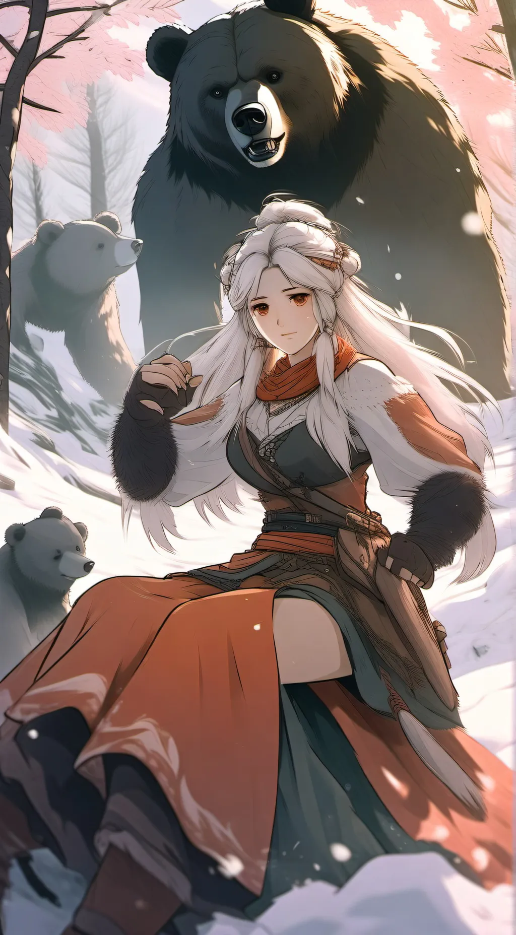 ai character: Zoey  background