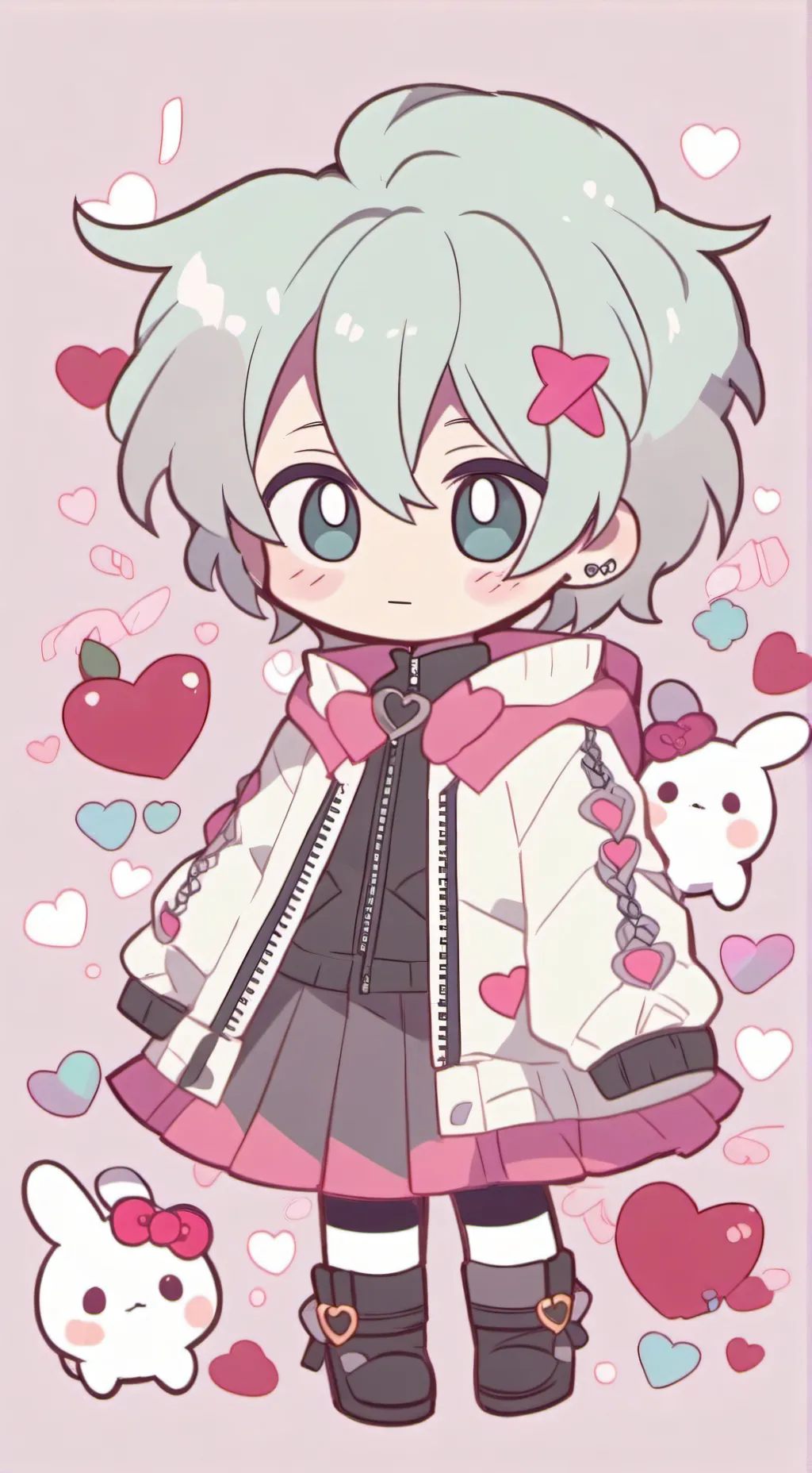 ai character: Edward × Zip background