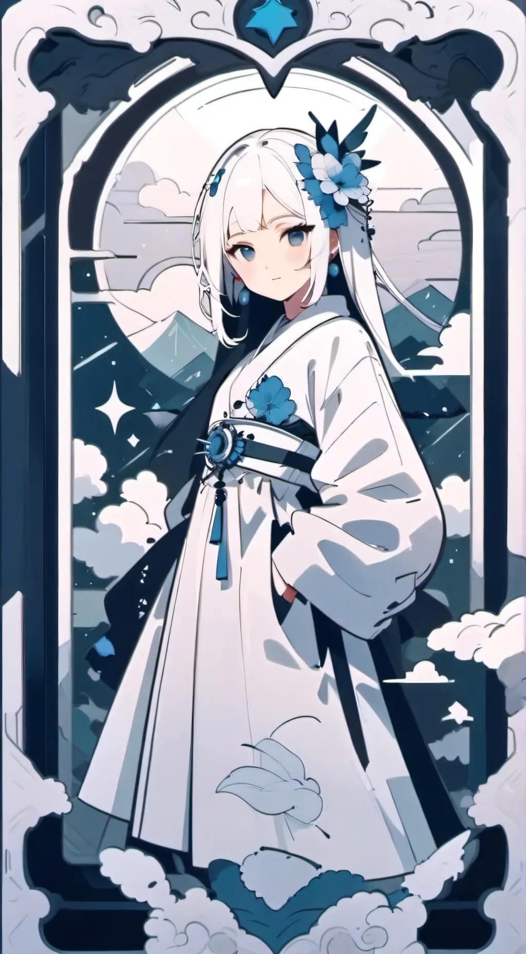 ai character: Мали background