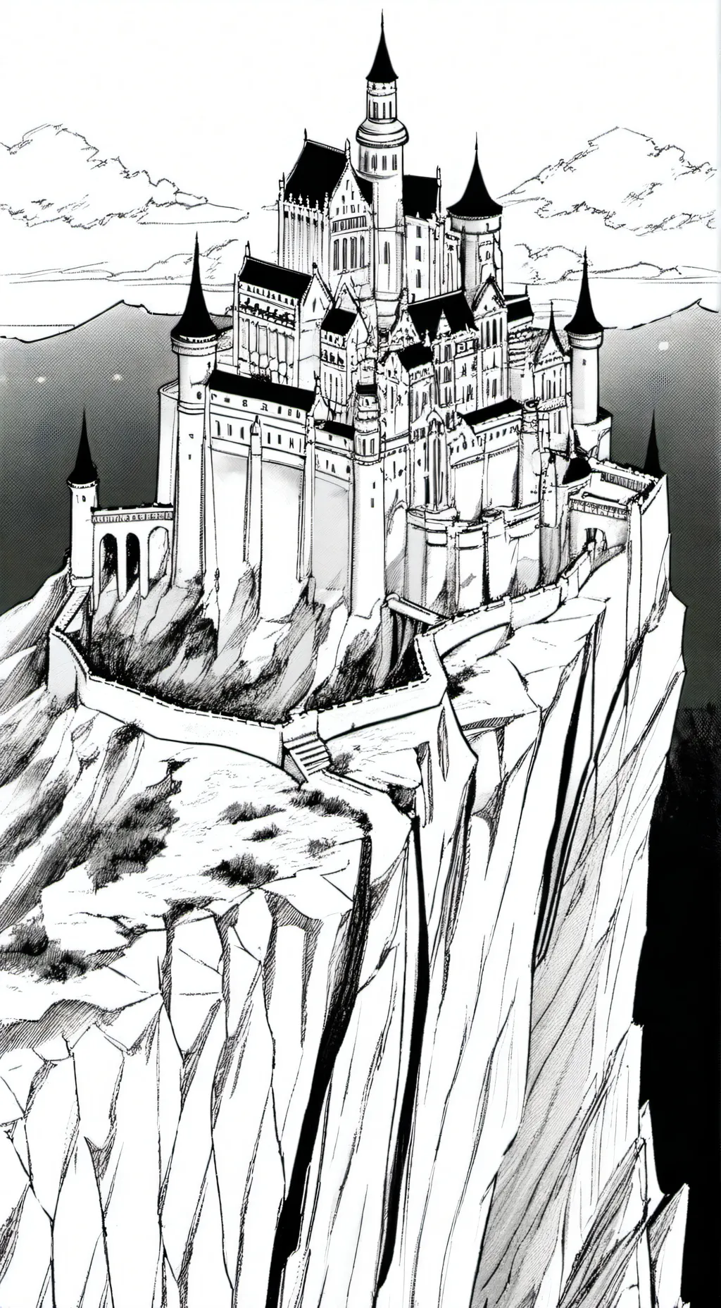 ai character: Black clover(yami  background